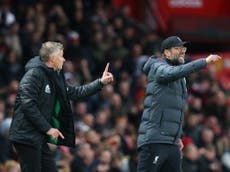 Ole Gunnar Solskjaer accuses Jurgen Klopp of costing Manchester United penalties