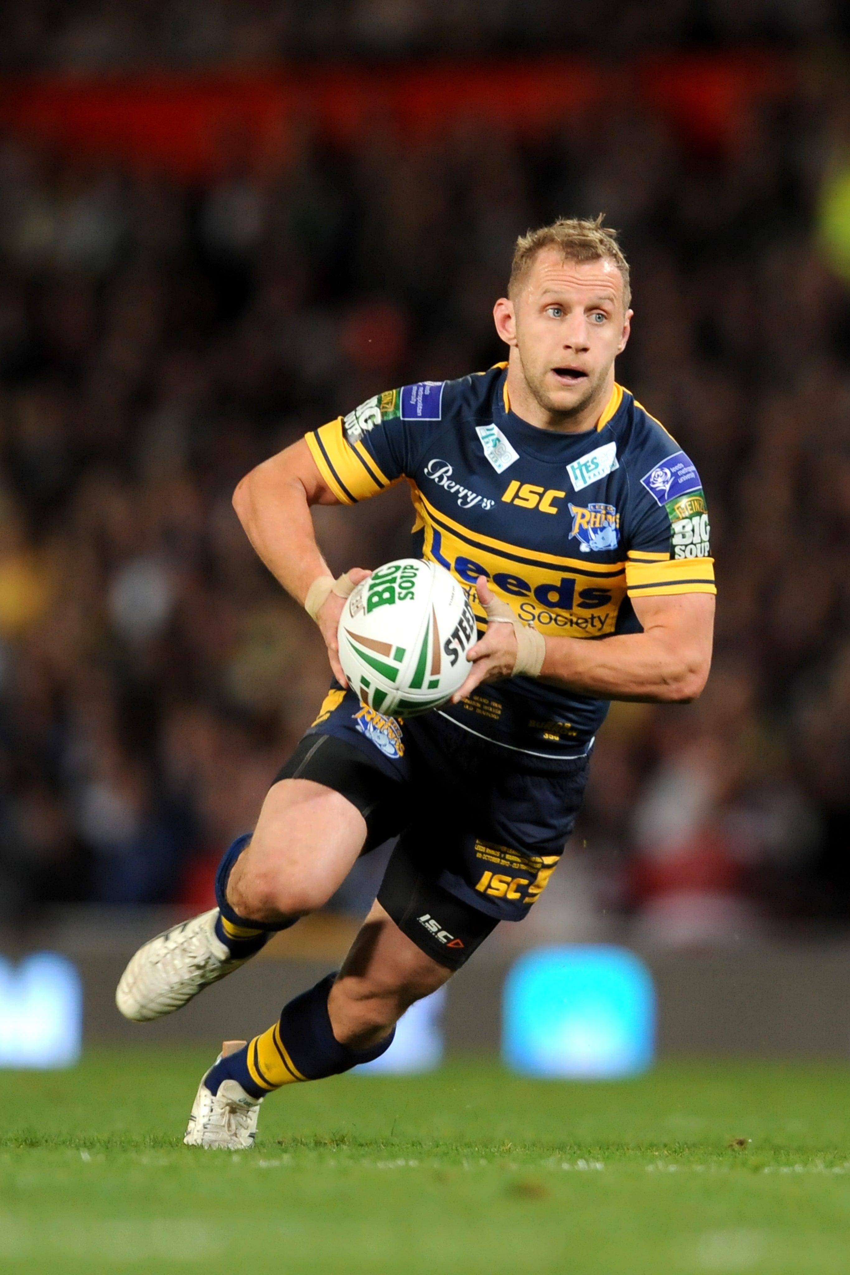 File photo dated 06/20/12 of Rob Burrow playing for the Leeds Rhinos. Ex-rugby league player Rob Burrow has begun spearheading a ??5 million charity appeal to build a new motor neurone disease (MND) centre in Leeds. Issue date: Tuesday September 7, 2021.