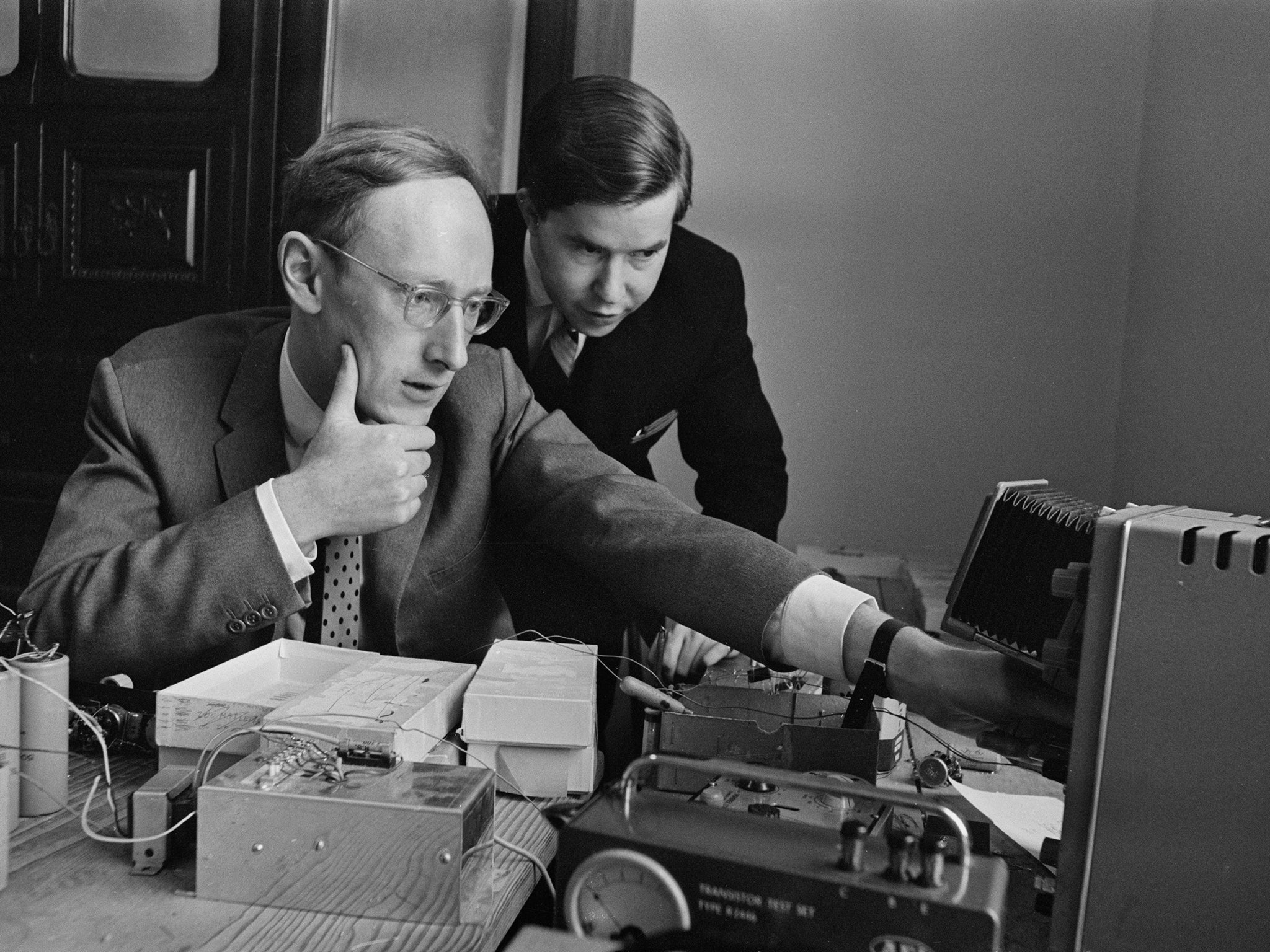 Sinclair in 1964, three years after he founded his company Sinclair Radionics