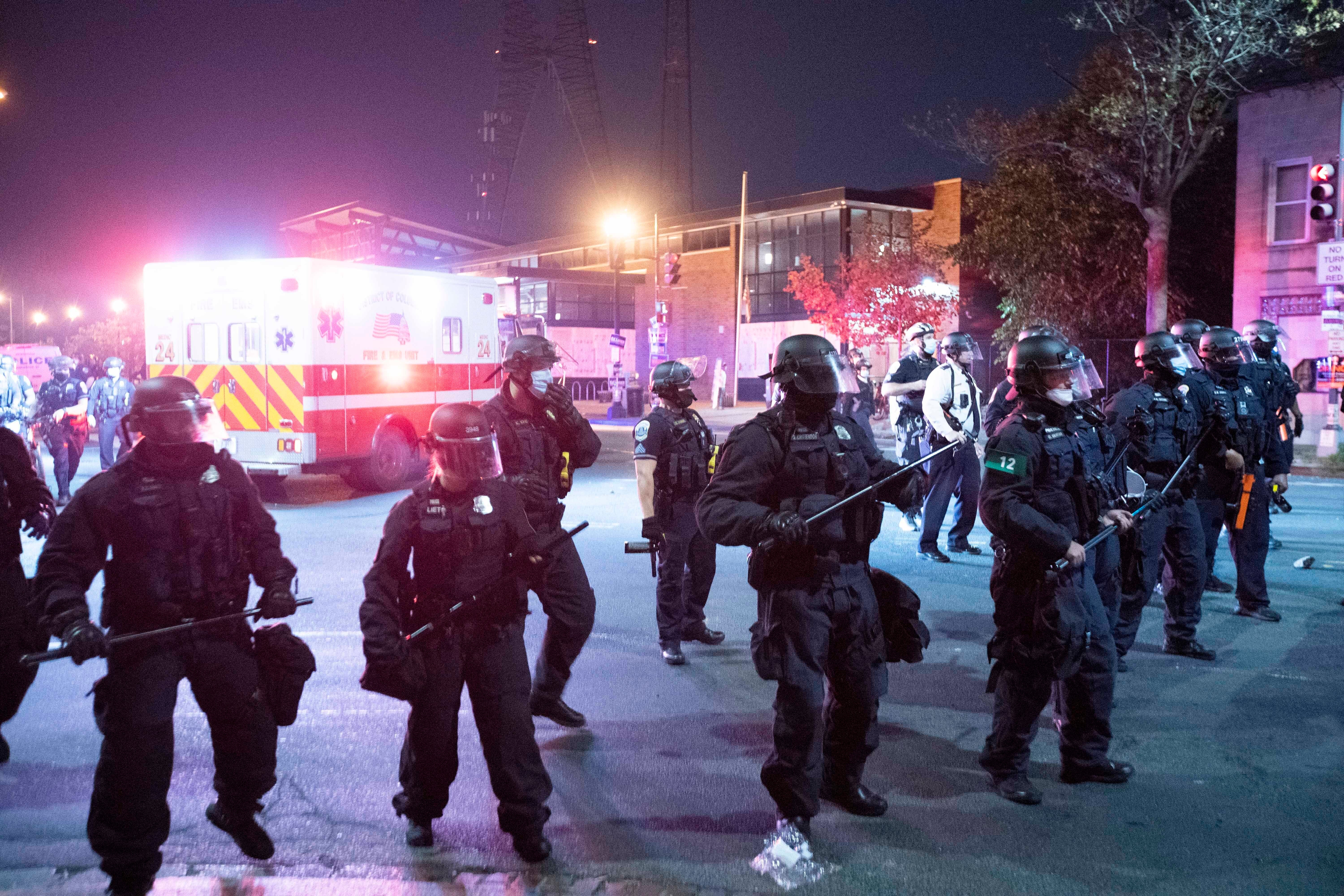 Nations Capital Police Protests