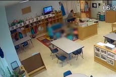Daycare worker fired after video shows him pushing pre-schooler to the ground