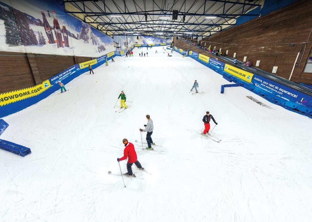 The tragedy happened at the Snowdome venue in Tamworth, Staffordshire