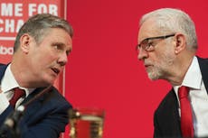 Momentum founder condemned for accusing Keir Starmer of ‘behaving like Putin’ over Corbyn