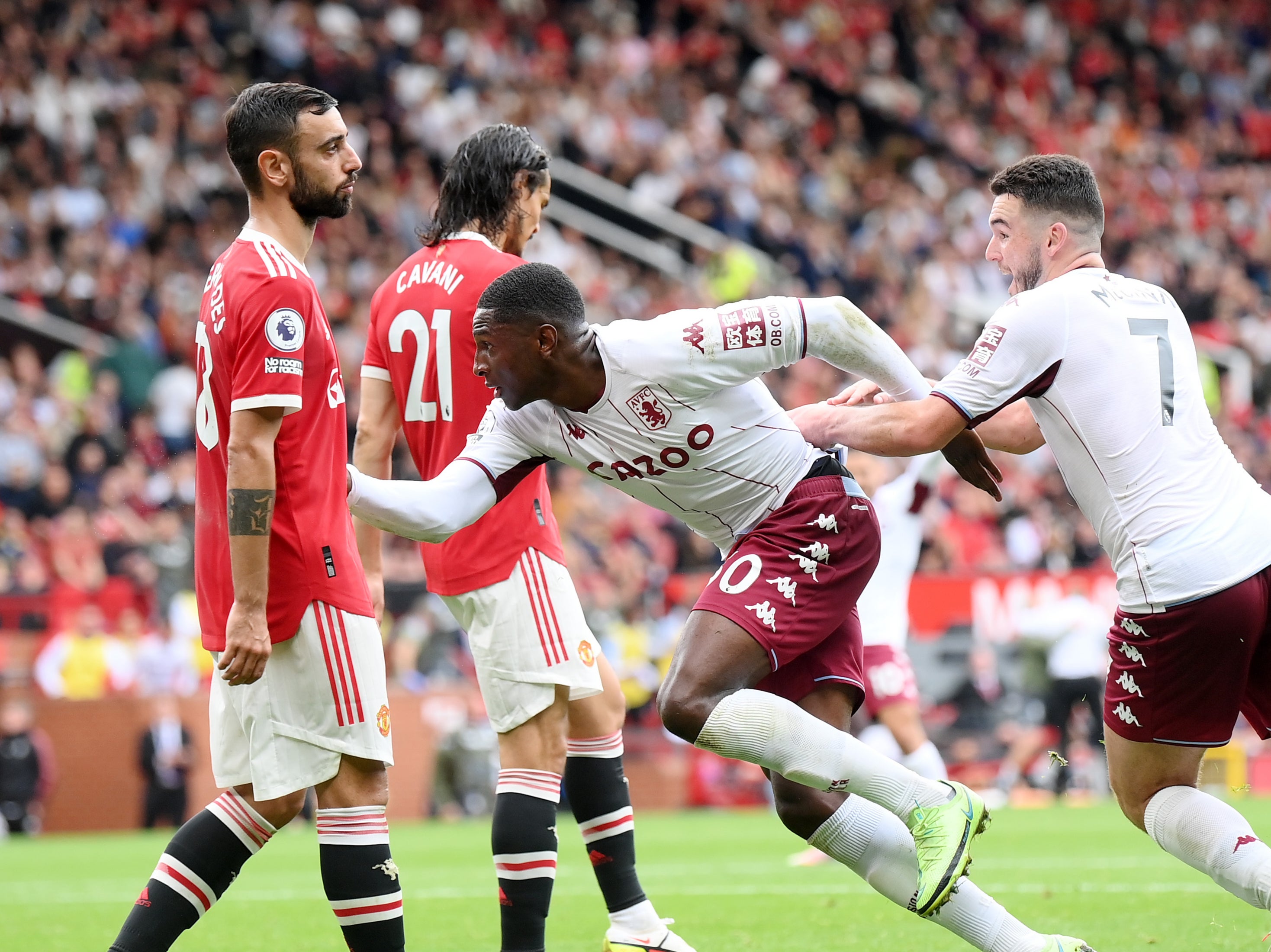 Kortney Hause’s 88th-minute header won the game for Aston Villa