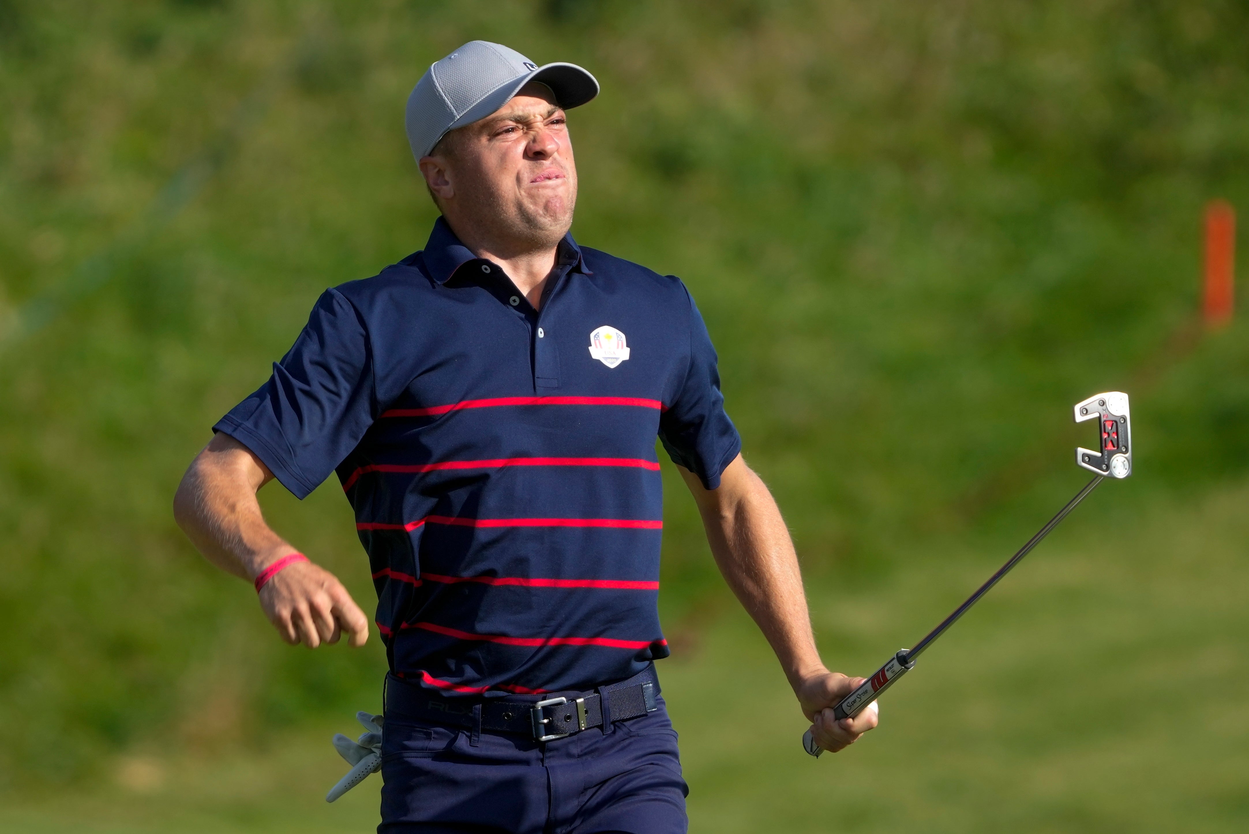 Justin Thomas got the party started (AP Photo/Charlie Neibergall)