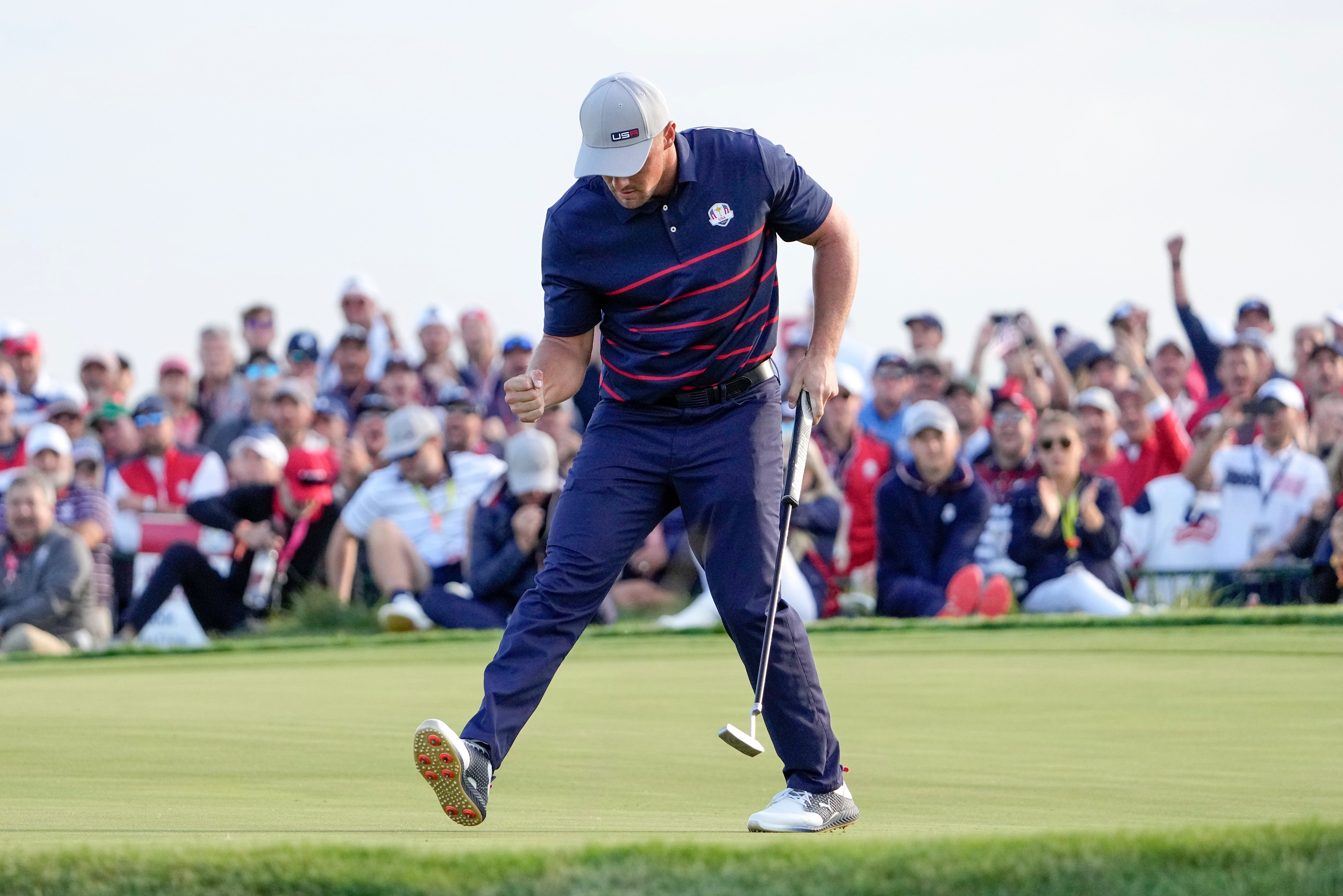 Bryson DeChambeau was branded “classless” (Jeff Robertson/AP)