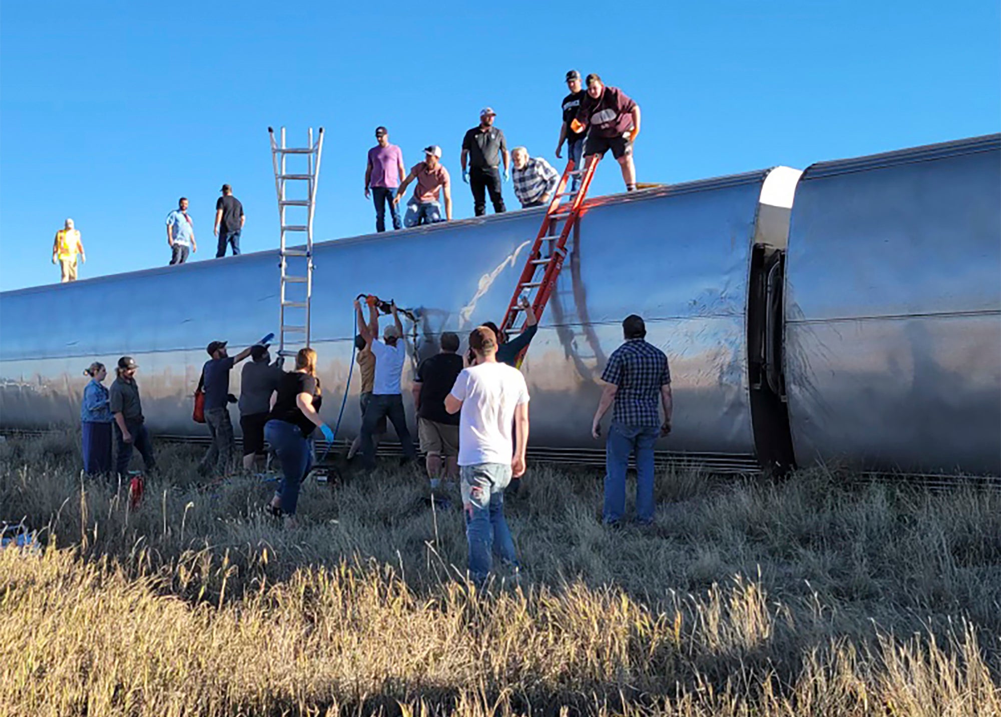 Amtrak Train Derails