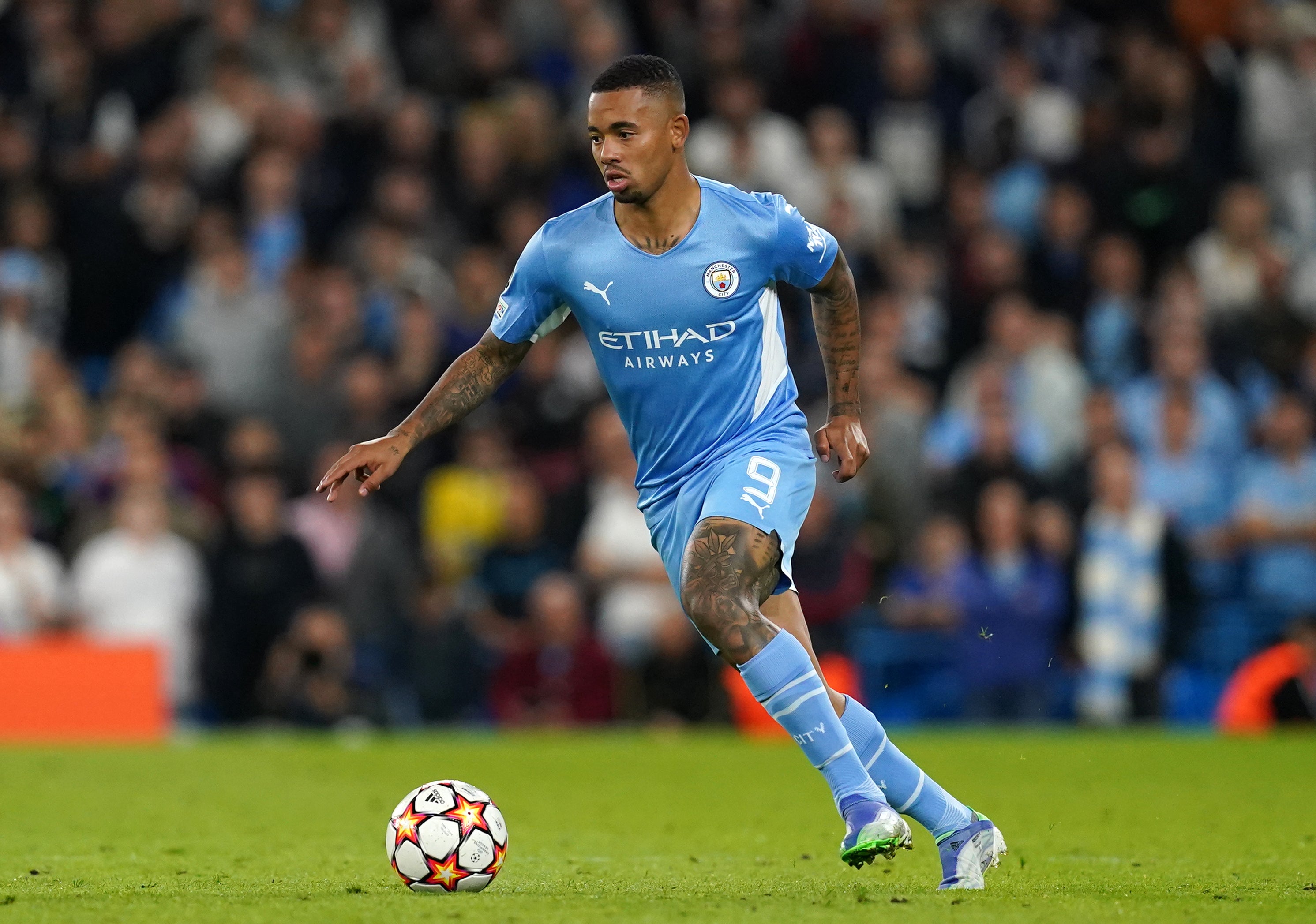 Gabriel Jesus, pictured, insists Chelsea’s run of three wins never affected Manchester City (Martin Rickett/PA)