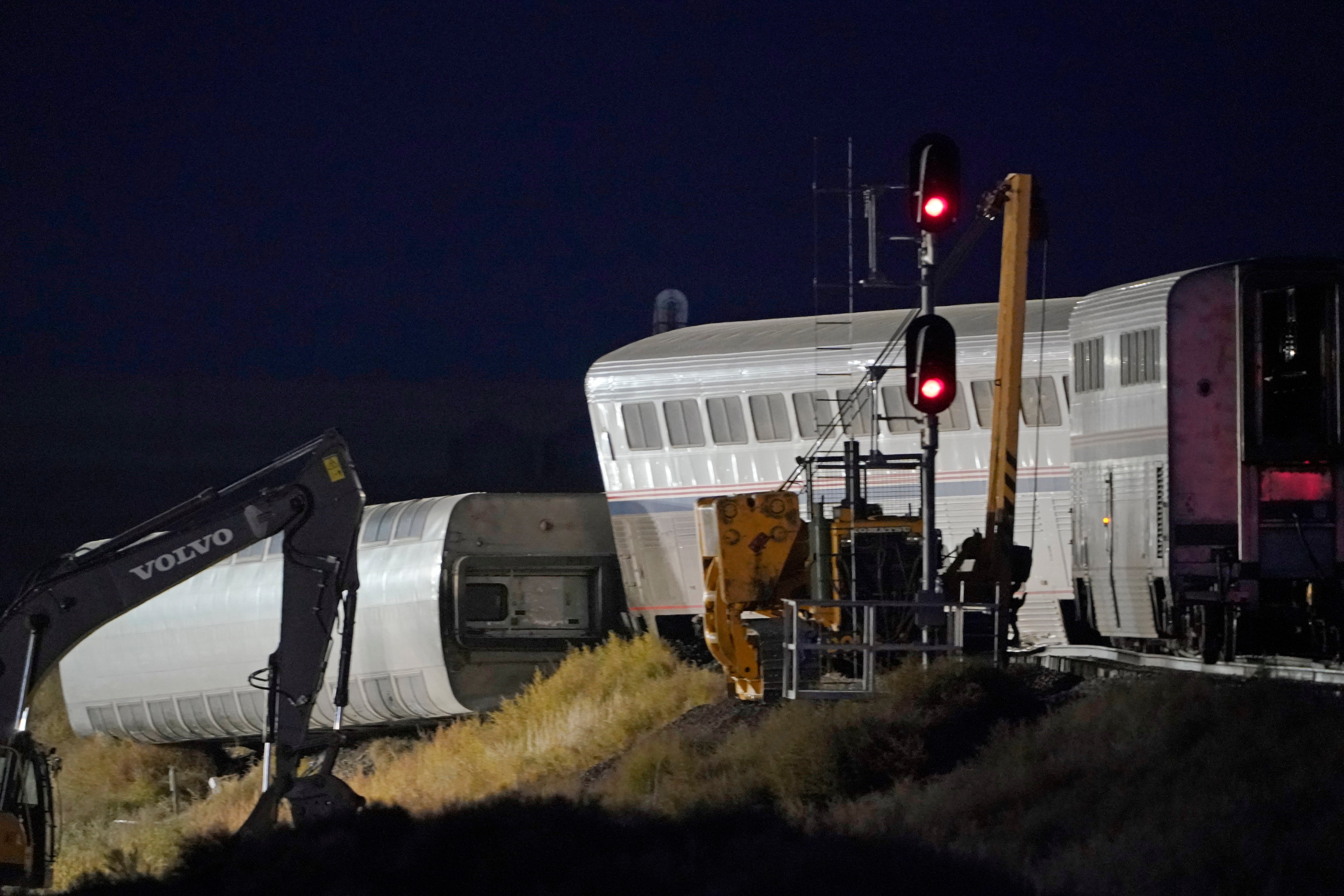 Amtrak Train Derails