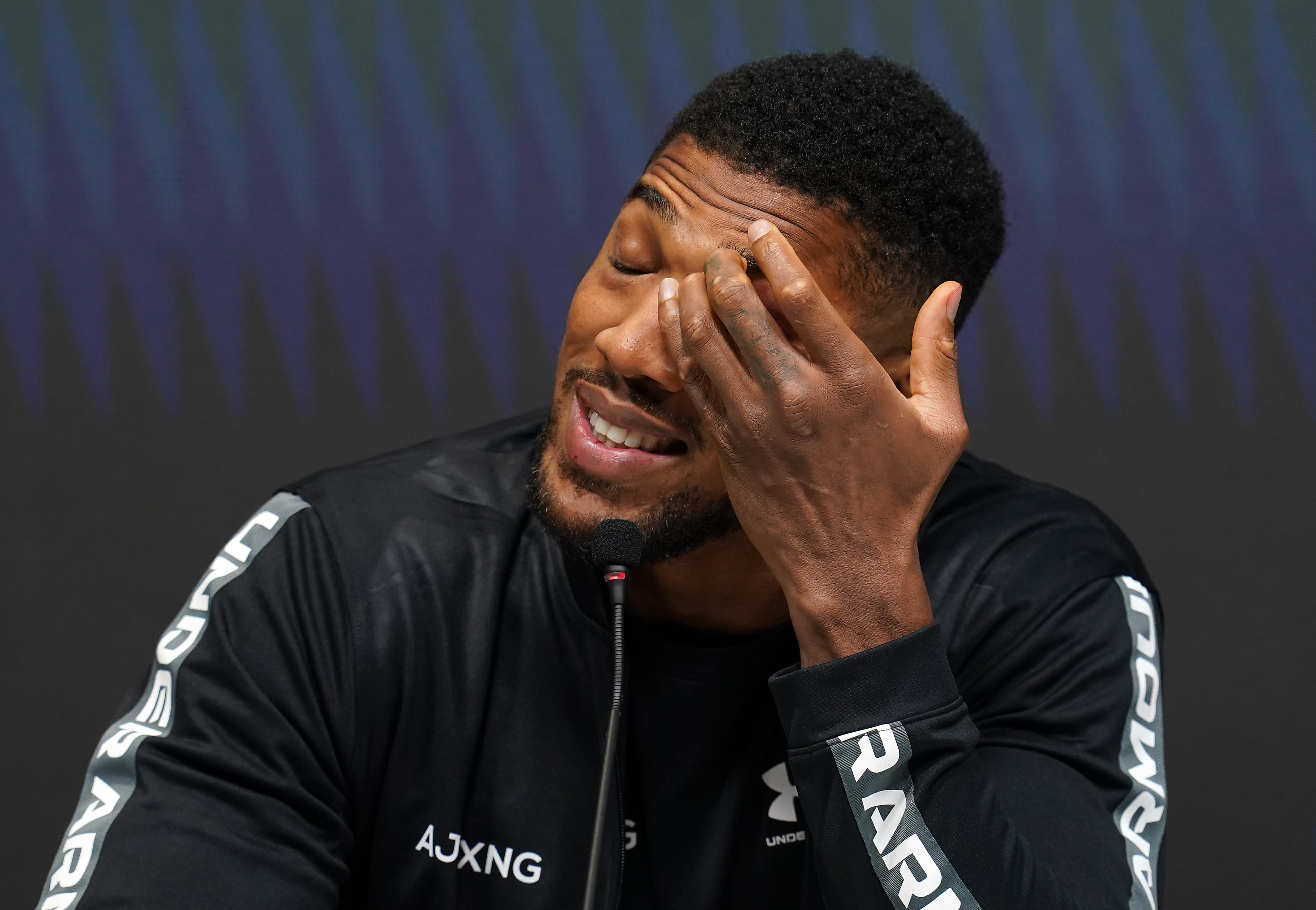 Anthony Joshua lost his WBA, IBF and WBO heavyweight titles on Saturday night (Nick Potts/PA)