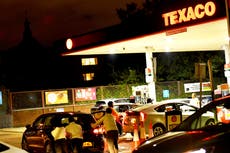 Fuel shortages – live: Boris Johnson considering using army to supply petrol as competition law suspended