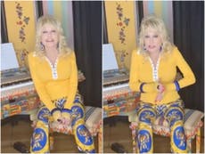 Dolly Parton tells fans that ‘everything’s gonna be OK’ in first ever TikTok video