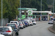 ‘We try to protect our own lives’: Petrol station workers abused and desperate amid fuel chaos