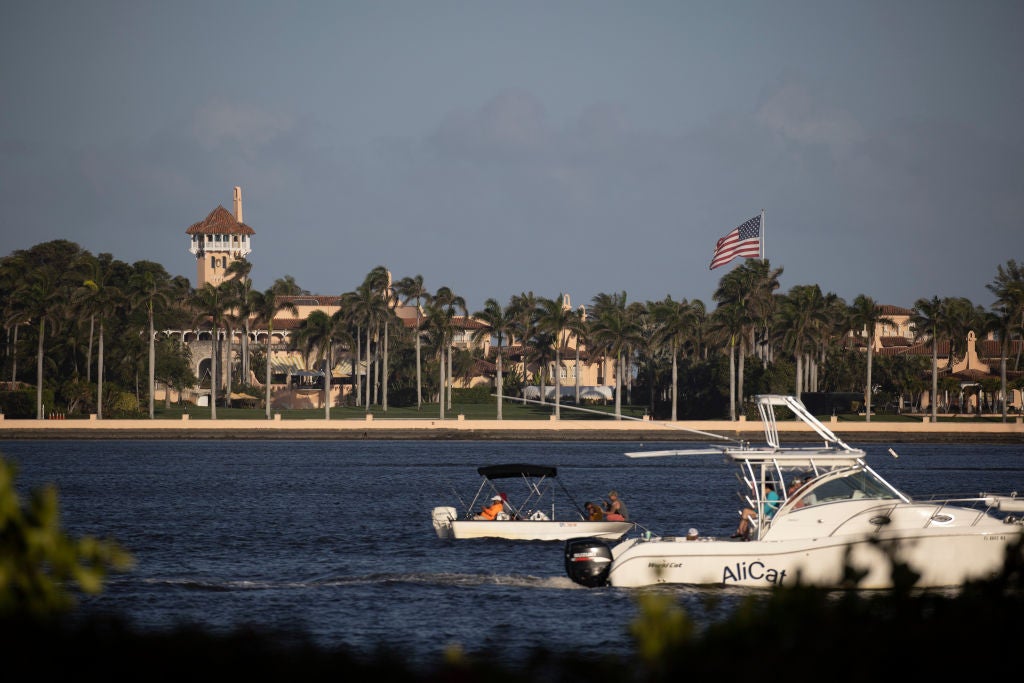 Former President Donald Trump's Mar-a-Lago resort