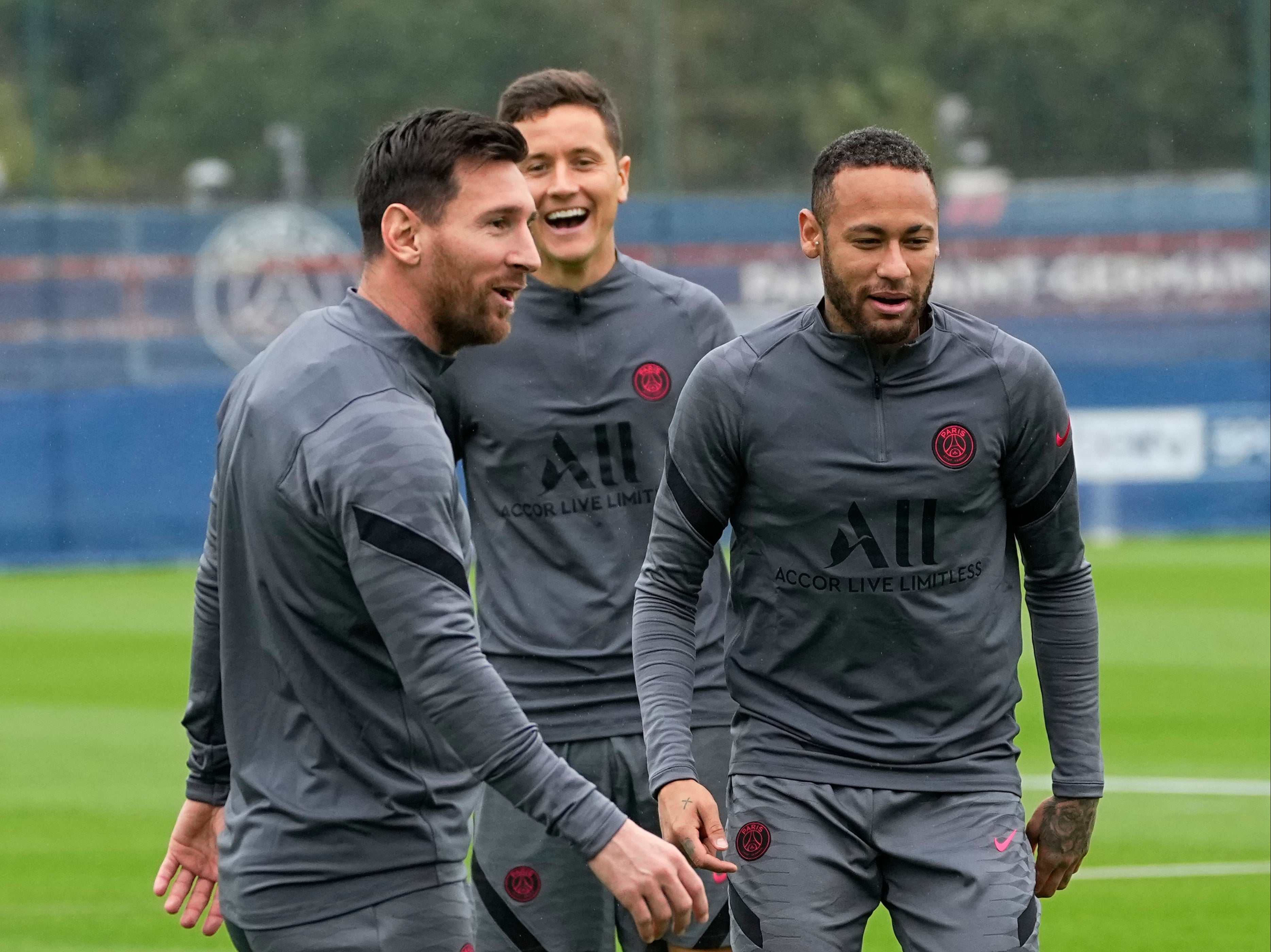 Paris St Germain boast the likes of Lionel Messi, left, and Neymar, right (Michel Euler/AP).