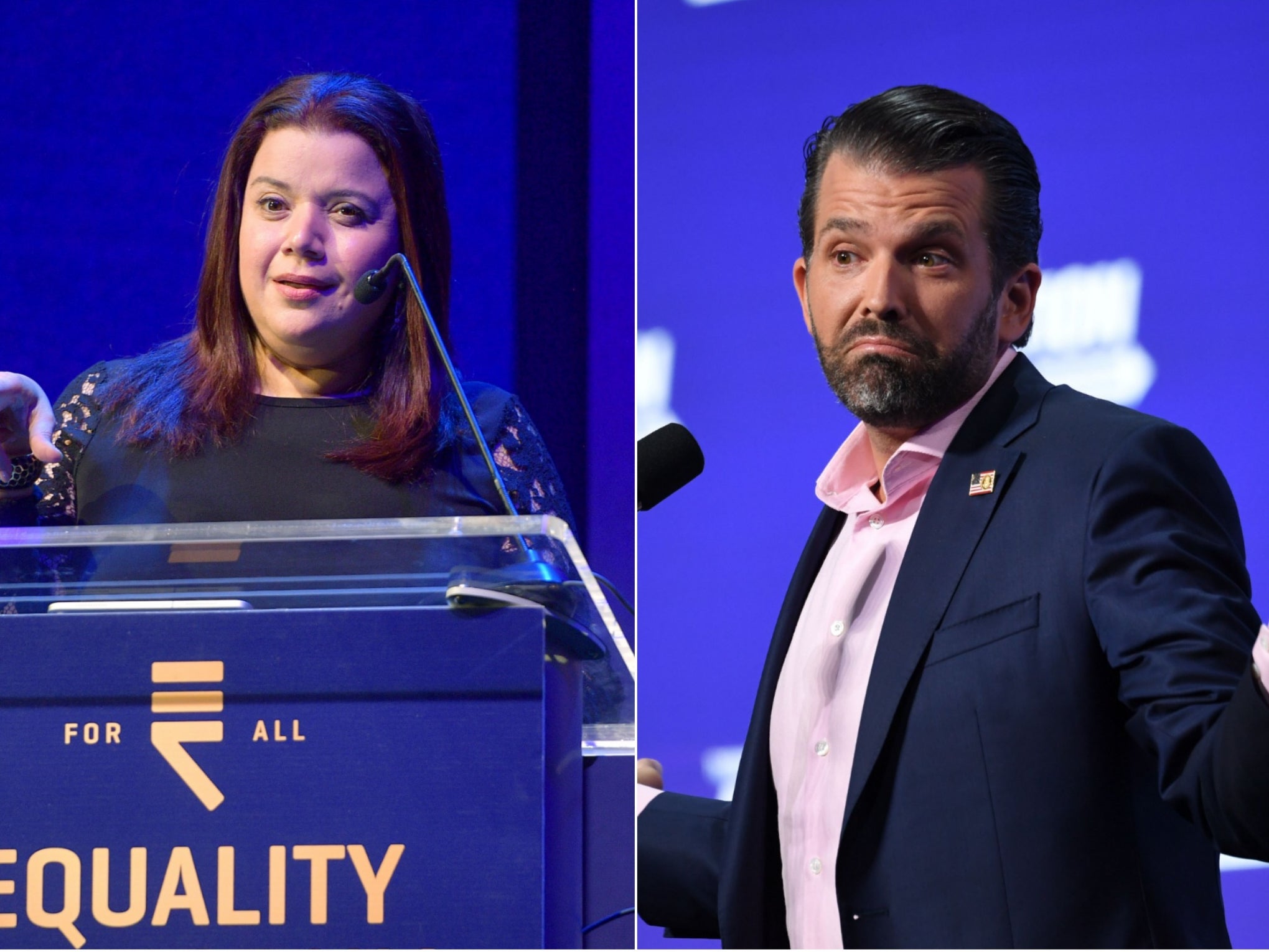 Ana Navarro calls Donald Trump Jr a ‘dimwit’ after The View’s Covid crisis