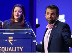 Ana Navarro calls Donald Trump Jr a ‘dimwit’ after The View’s Covid crisis