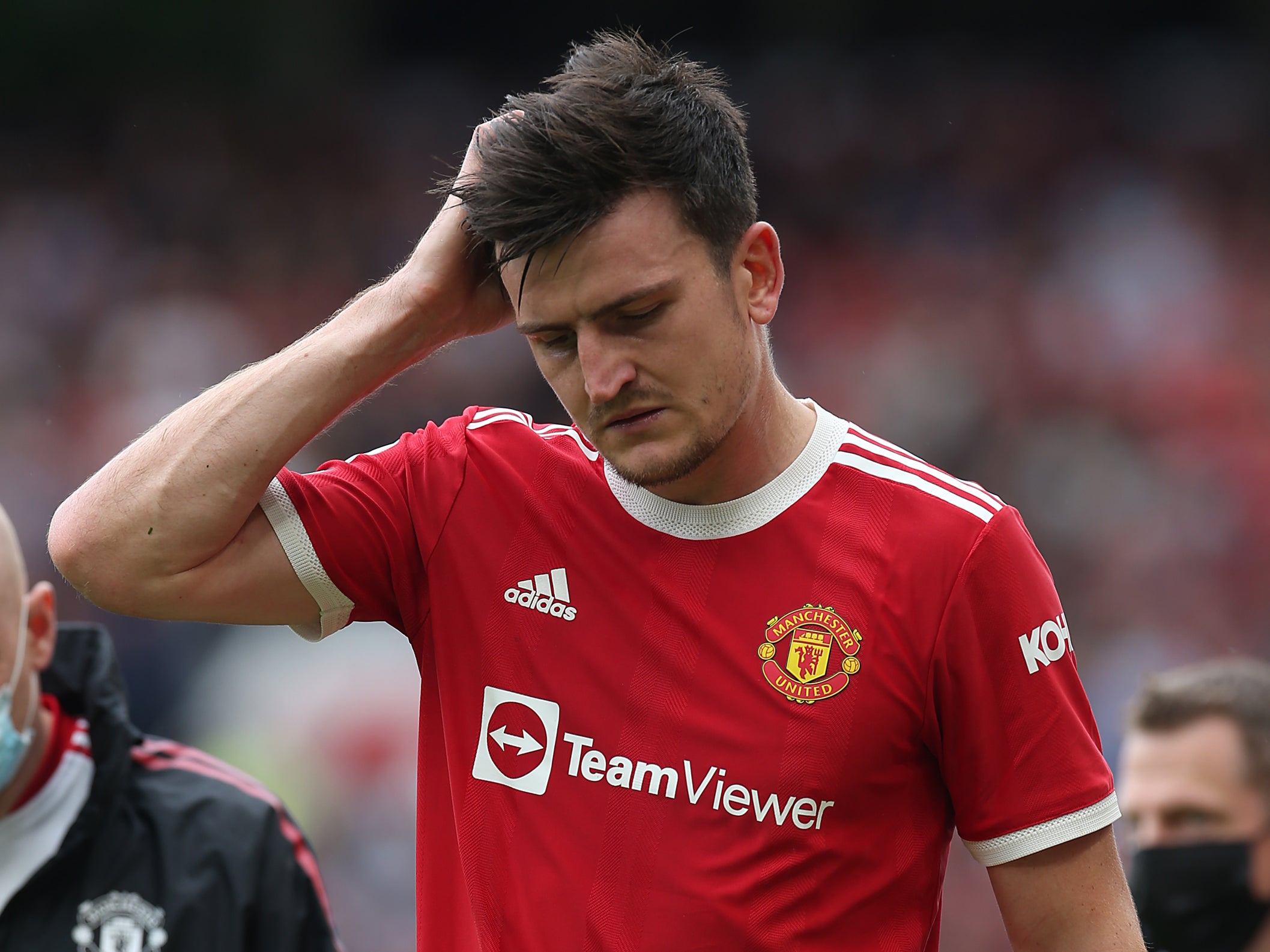 Manchester United captain Harry Maguire