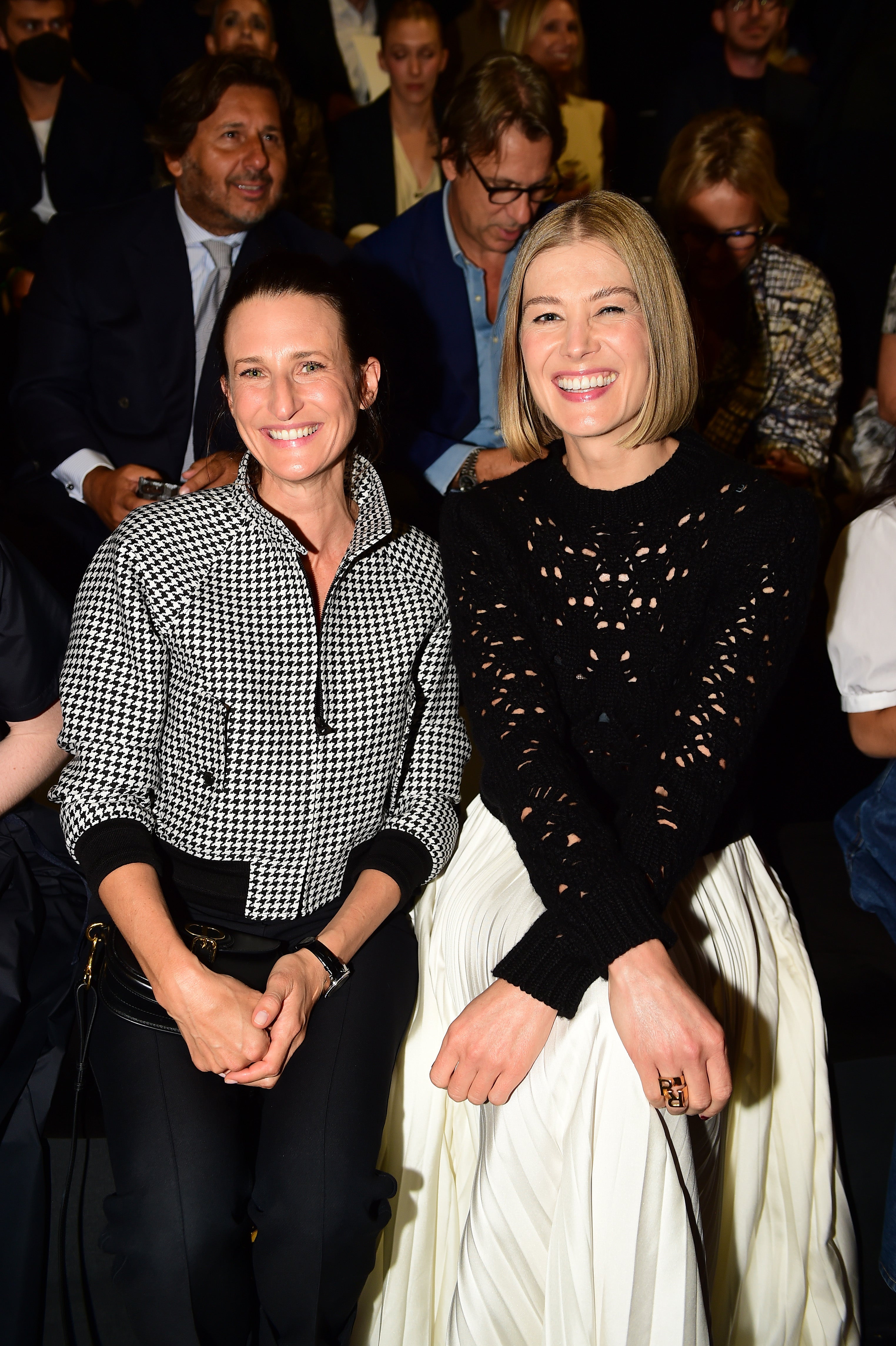 Camille Cottin and Rosamund Pike.