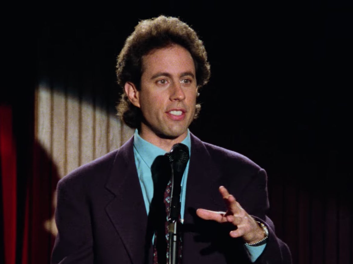 Stand-up and be counted: Jerry Seinfeld as himself in the hit TV sitcom ‘Seinfeld’