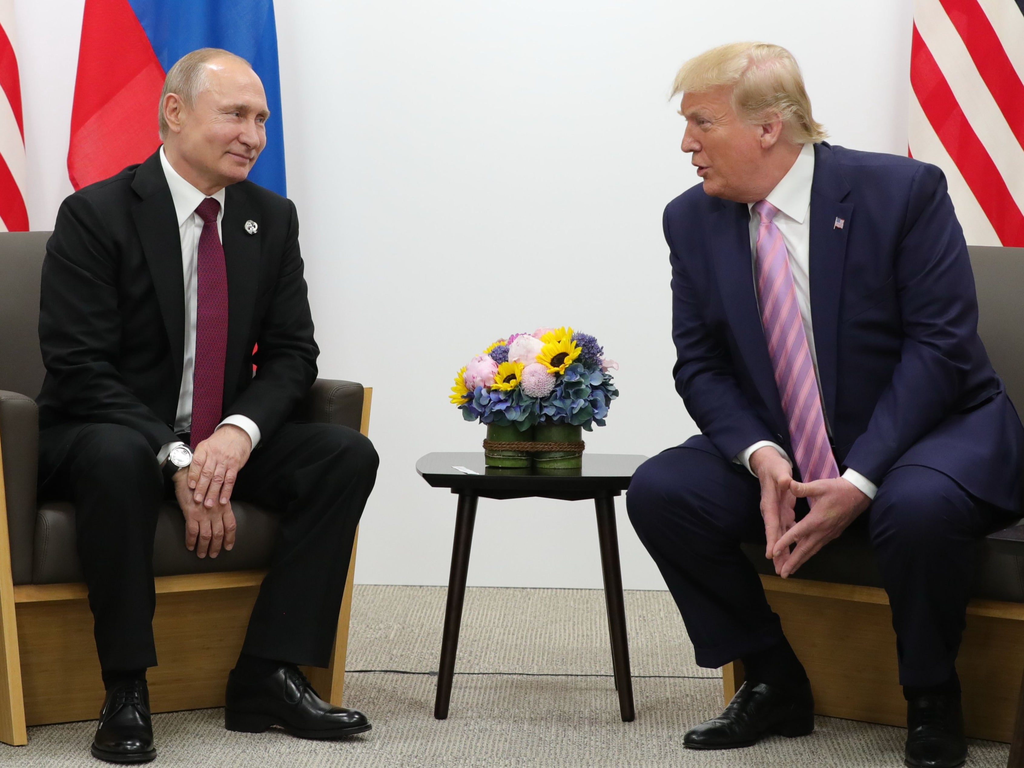 Vladimir Putin and Donald Trump