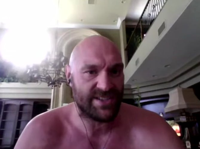 Tyson Fury is preparing for his third fight against Deontay Wilder