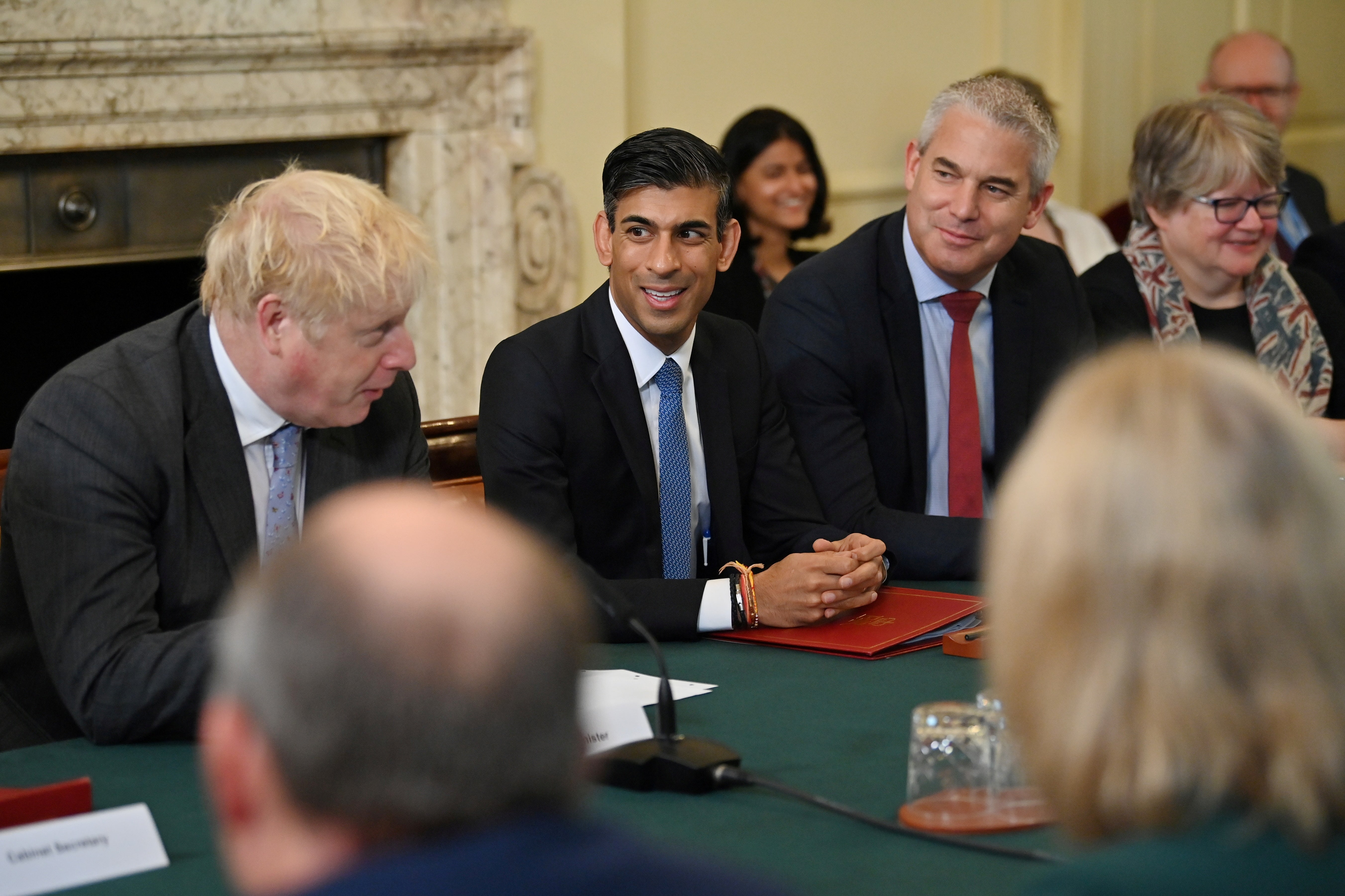 The chancellor at Downing Street