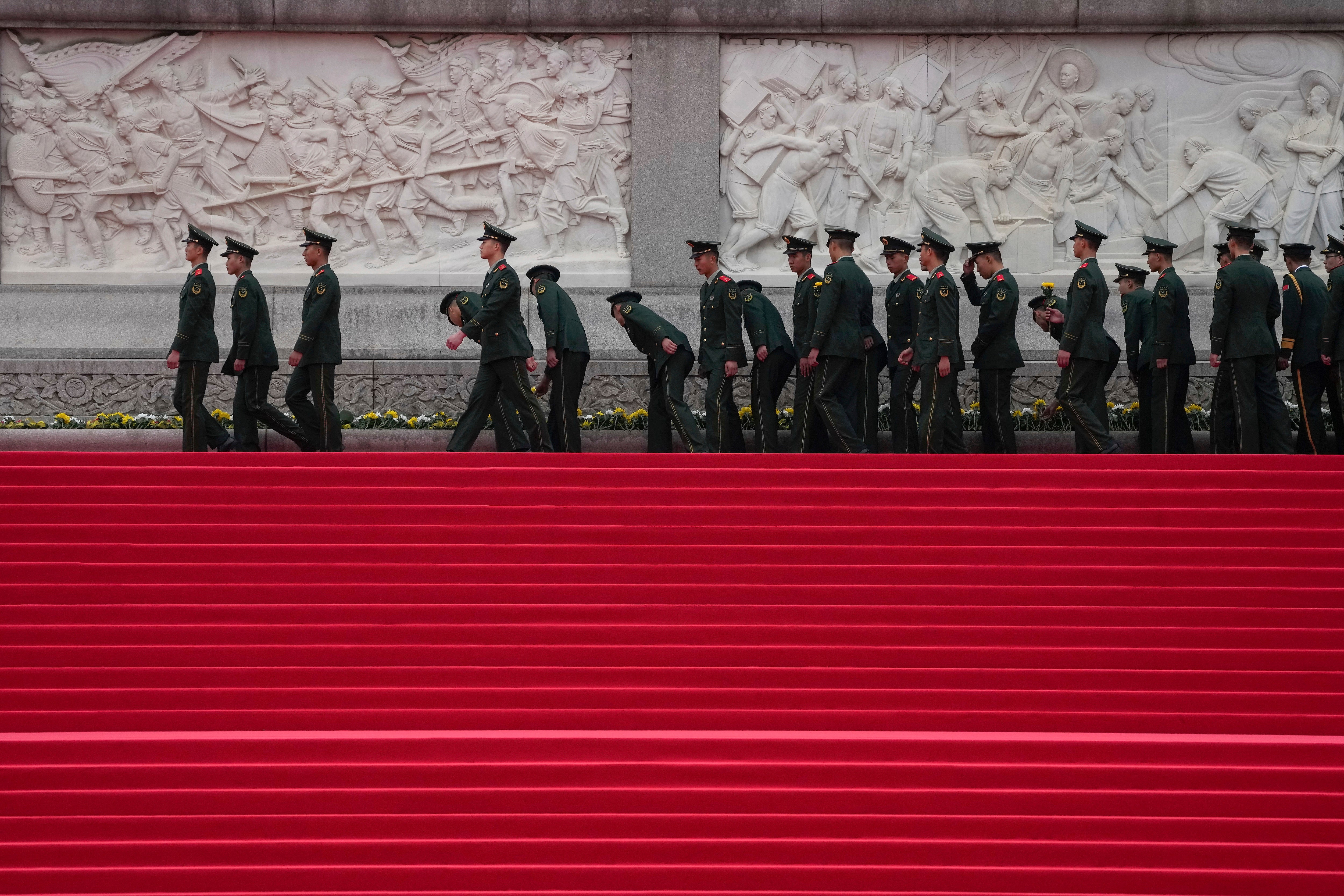 APTOPIX China Martyr's Day