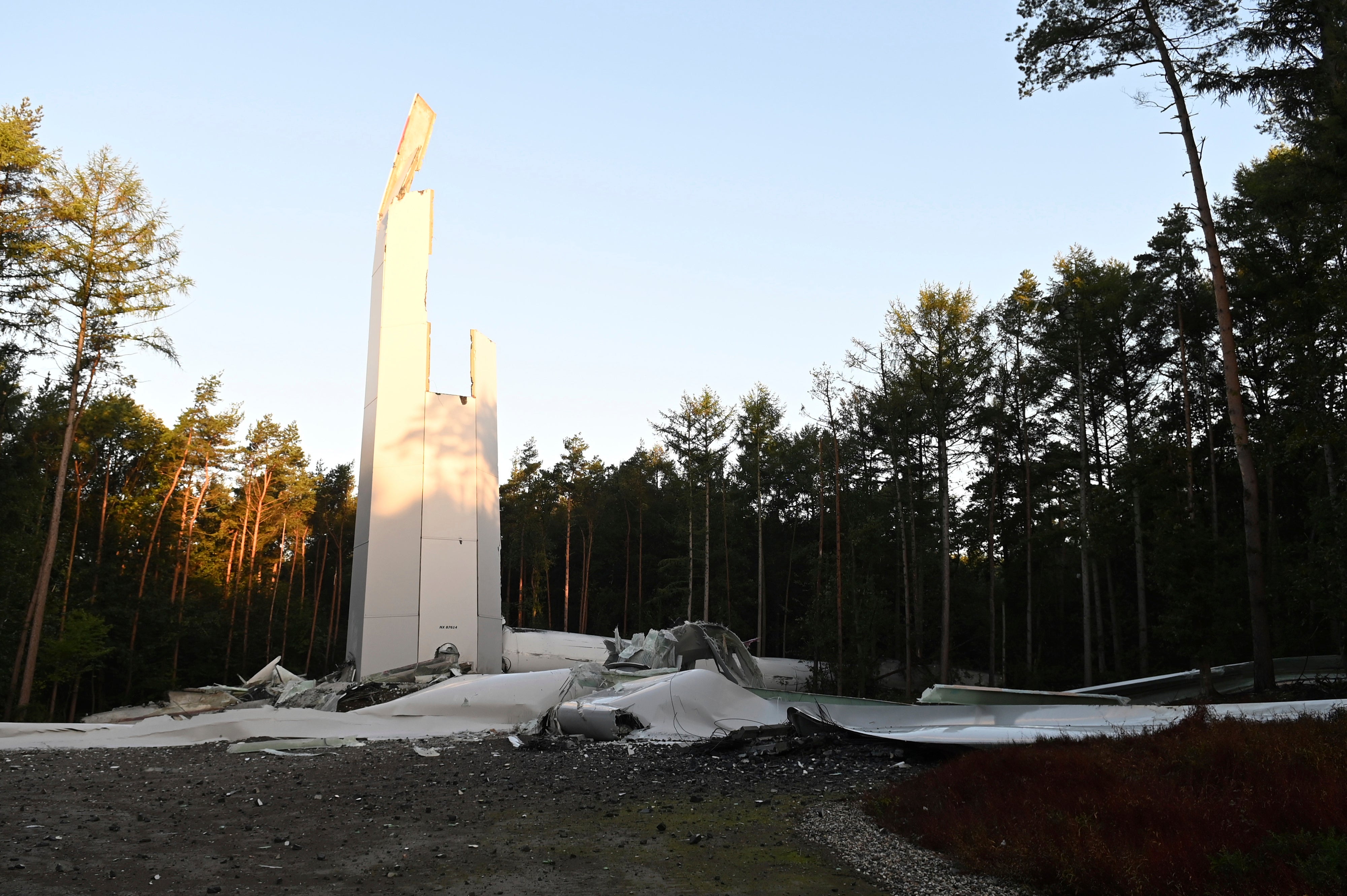 Germany Wind Turbine Crash