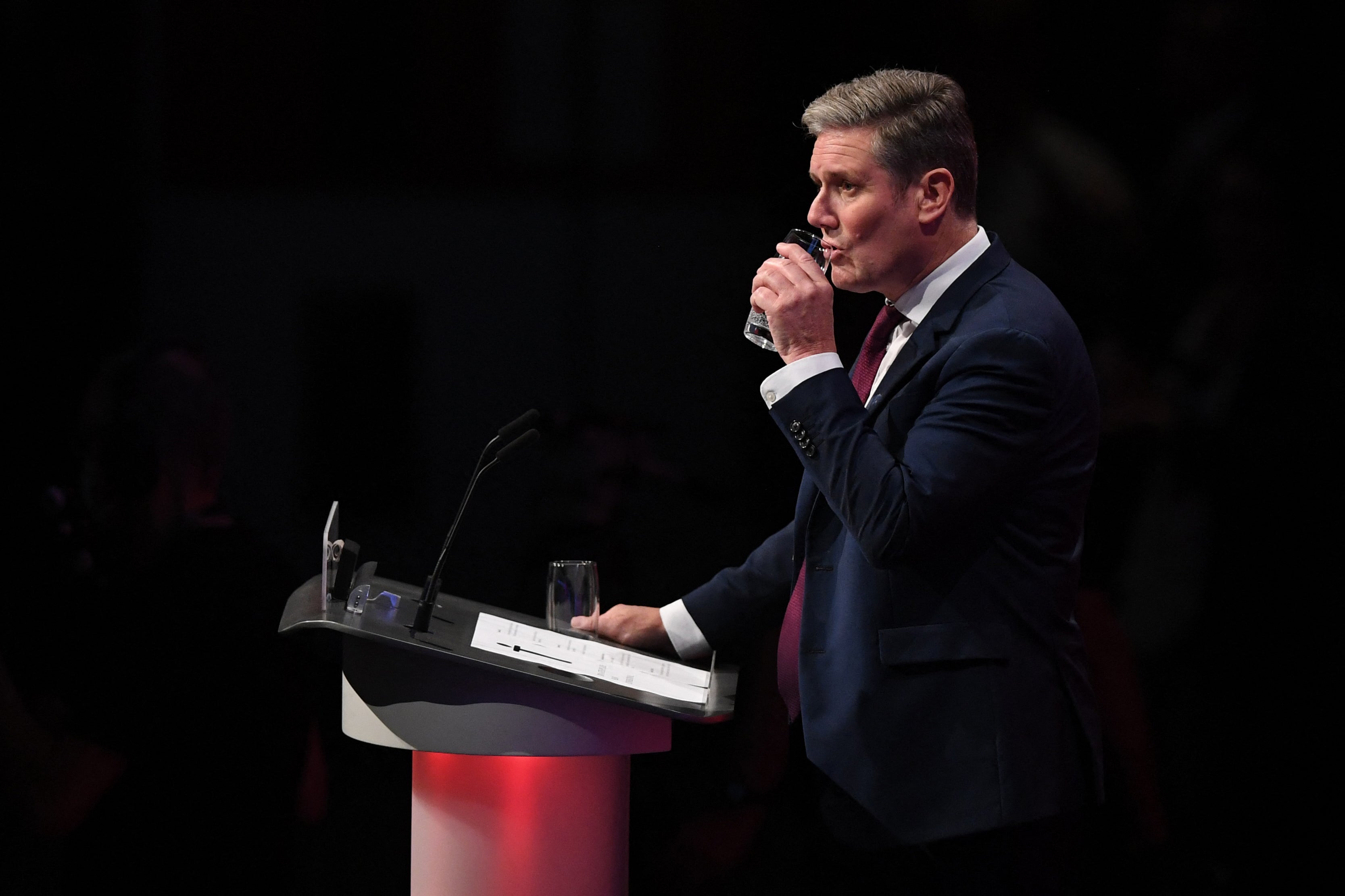 ‘Shouting slogans or changing lives’: Starmer rebutts heckles from his critics