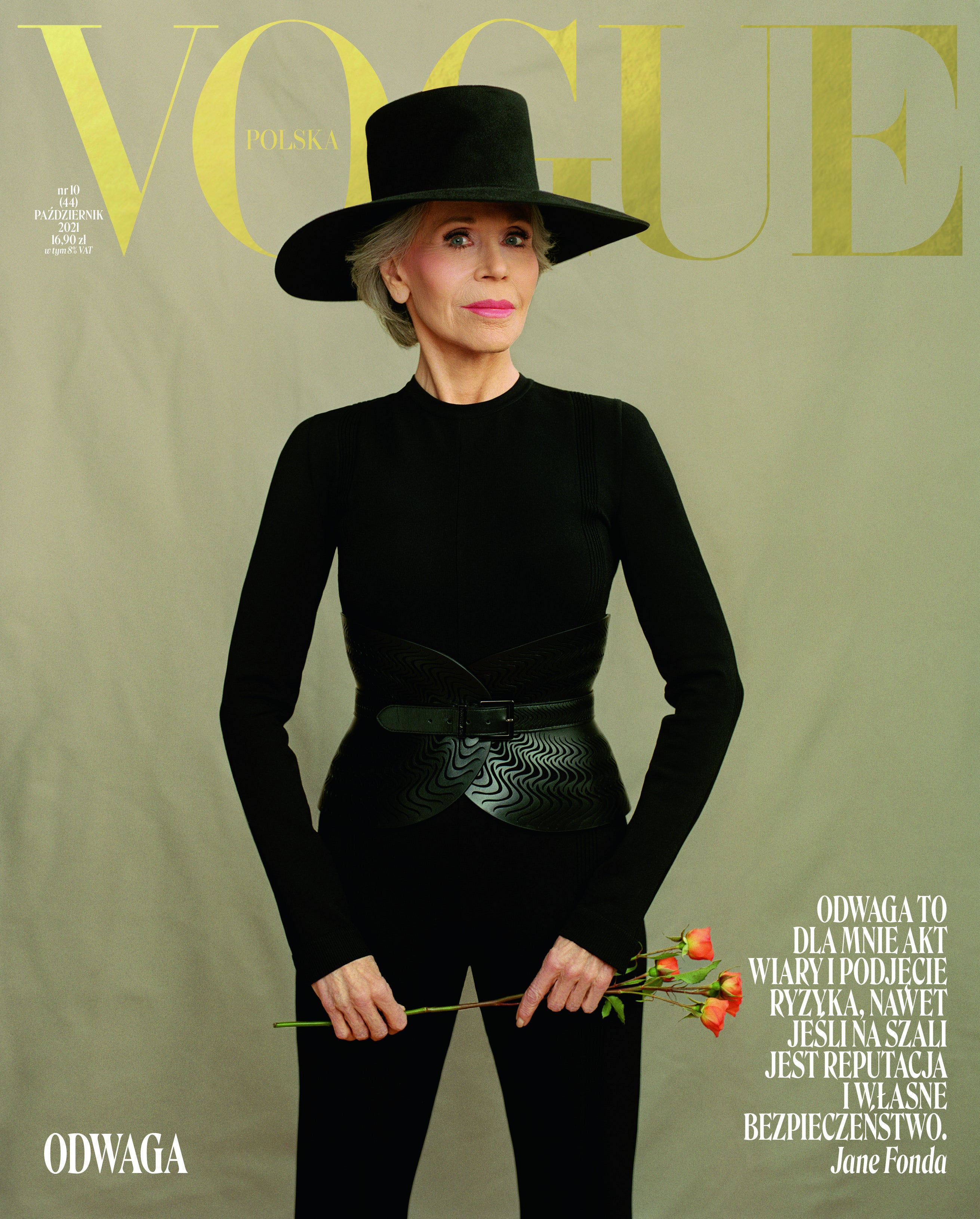 Jane Fonda covers Vogue Poland