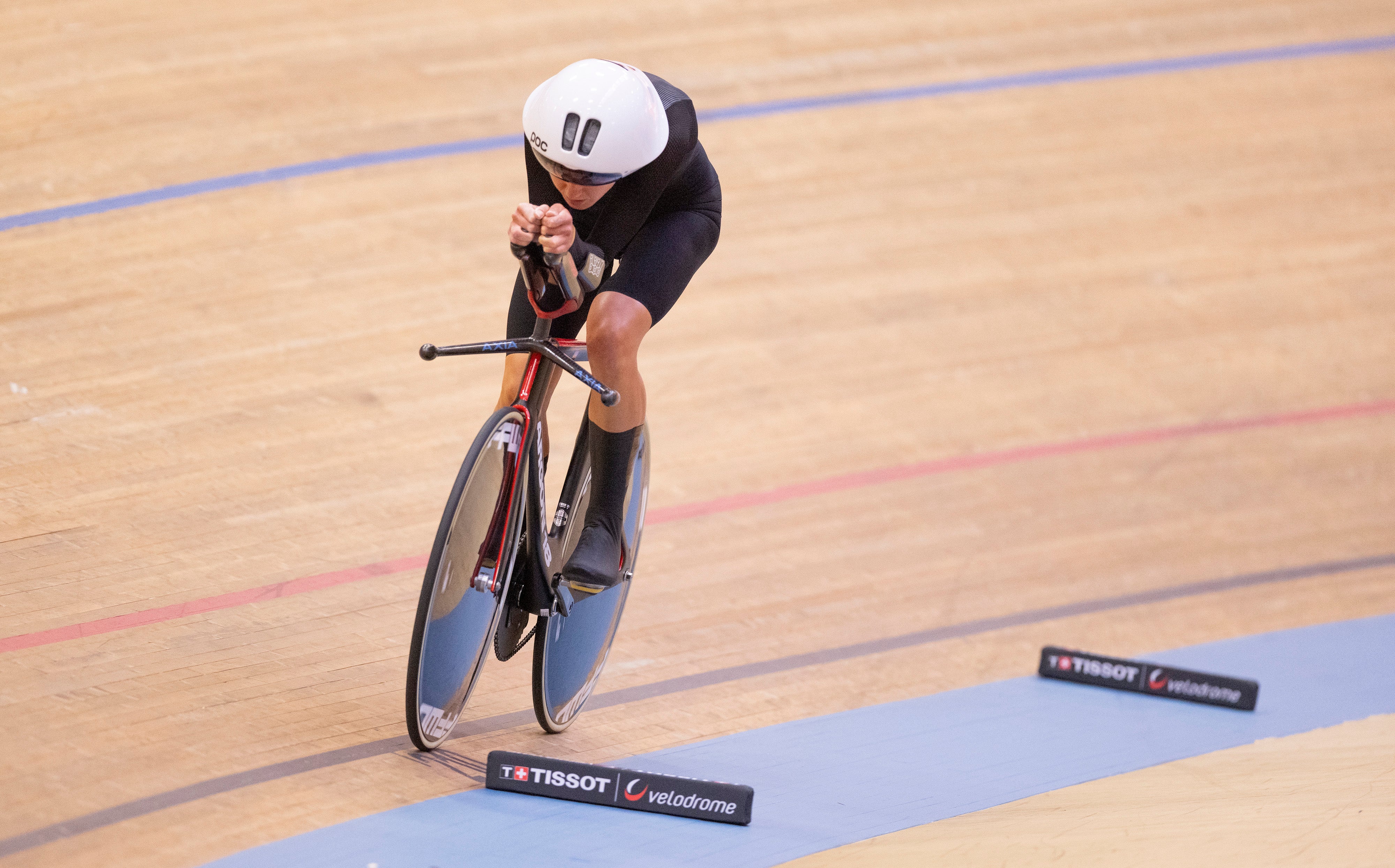 Joss Lowden has broken the UCI Hour Record (Matt Alexander/PA Wire)