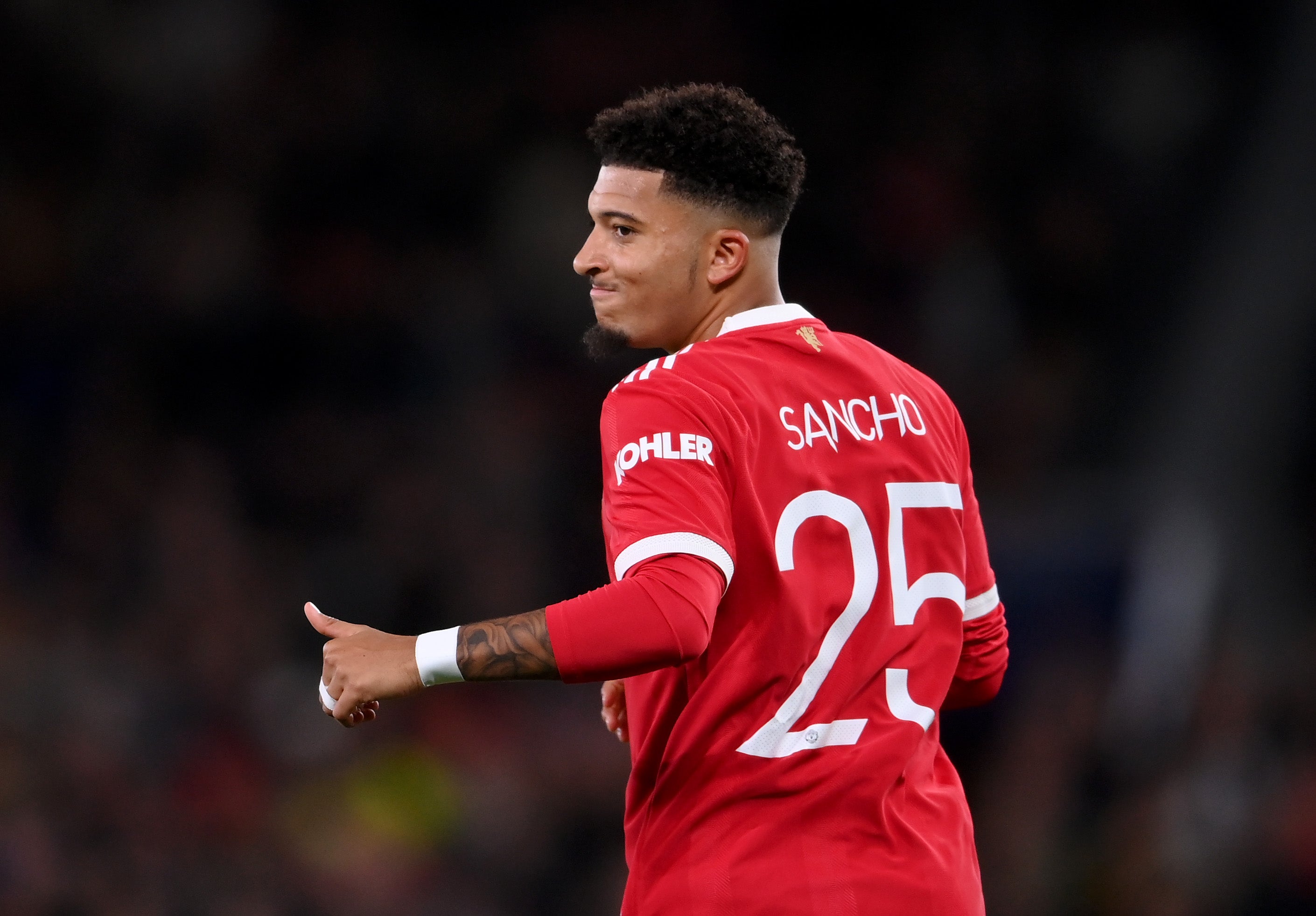 Manchester United new signing Jadon Sancho