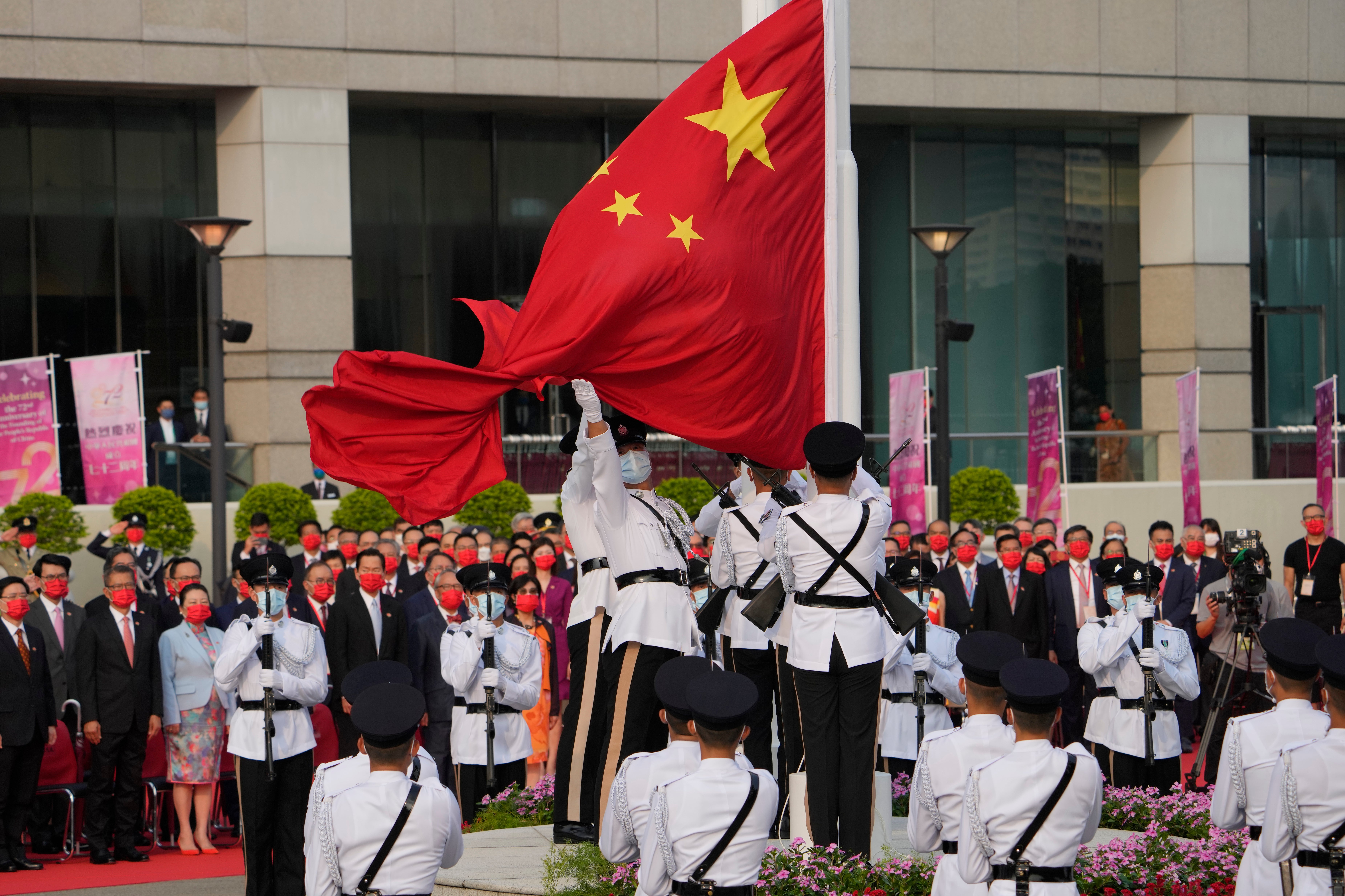 Hong Kong China National Day