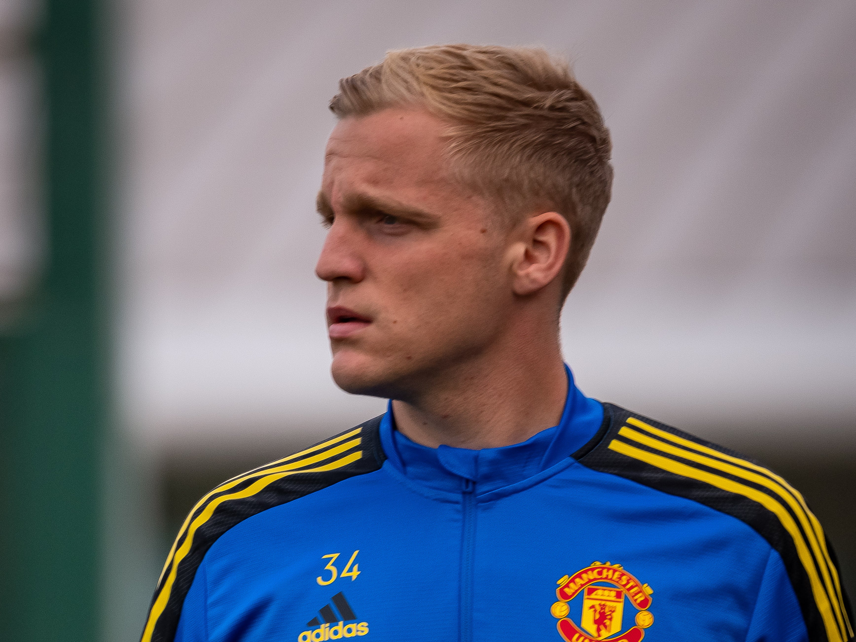 Manchester United midfielder Donny van de Beek