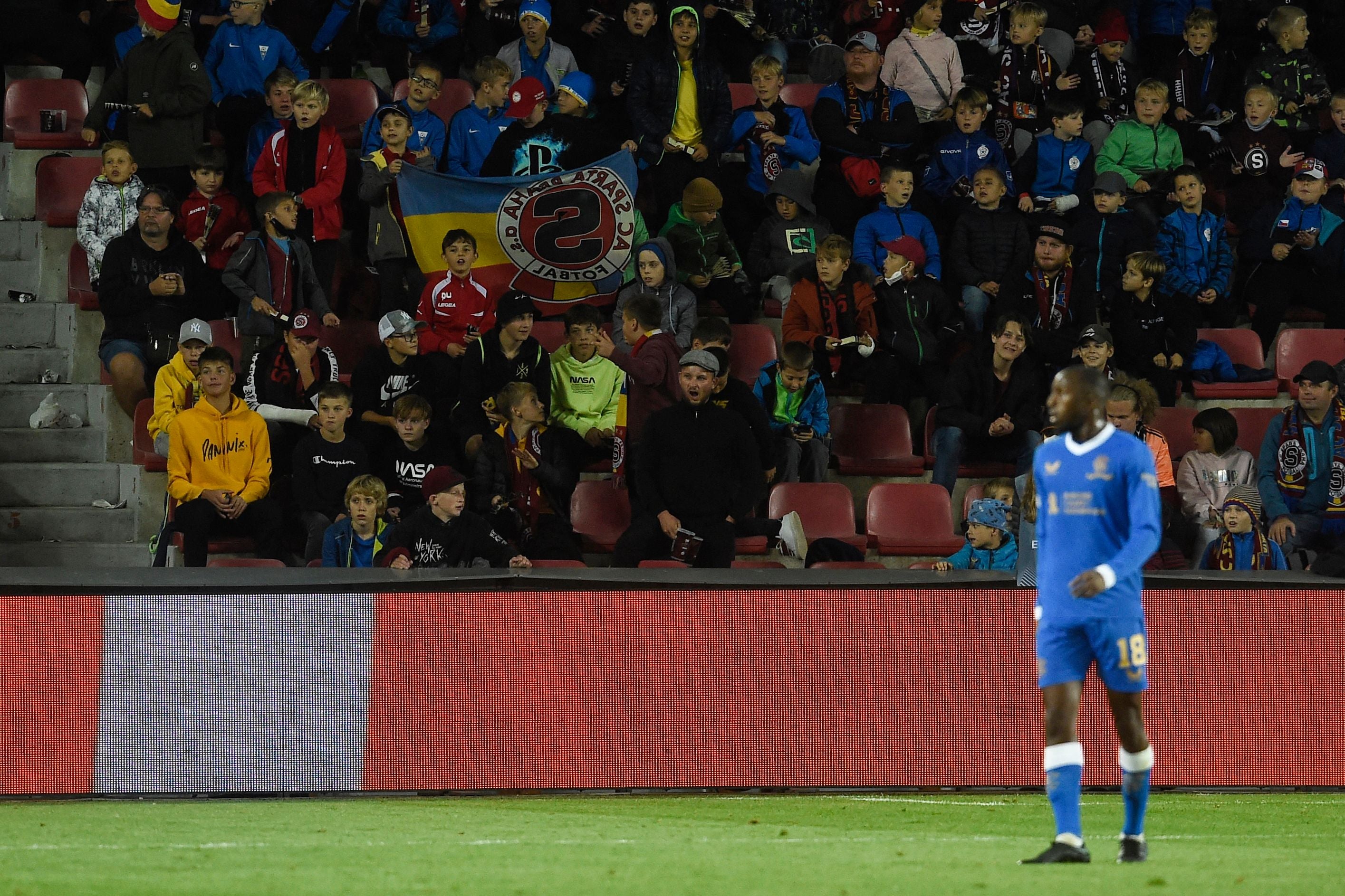 Glen Kamara was booed by the home fans before being sent off in the 1-0 defeat