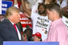 Marines deny troop at Trump rally was man who saved baby in viral Afghanistan photo