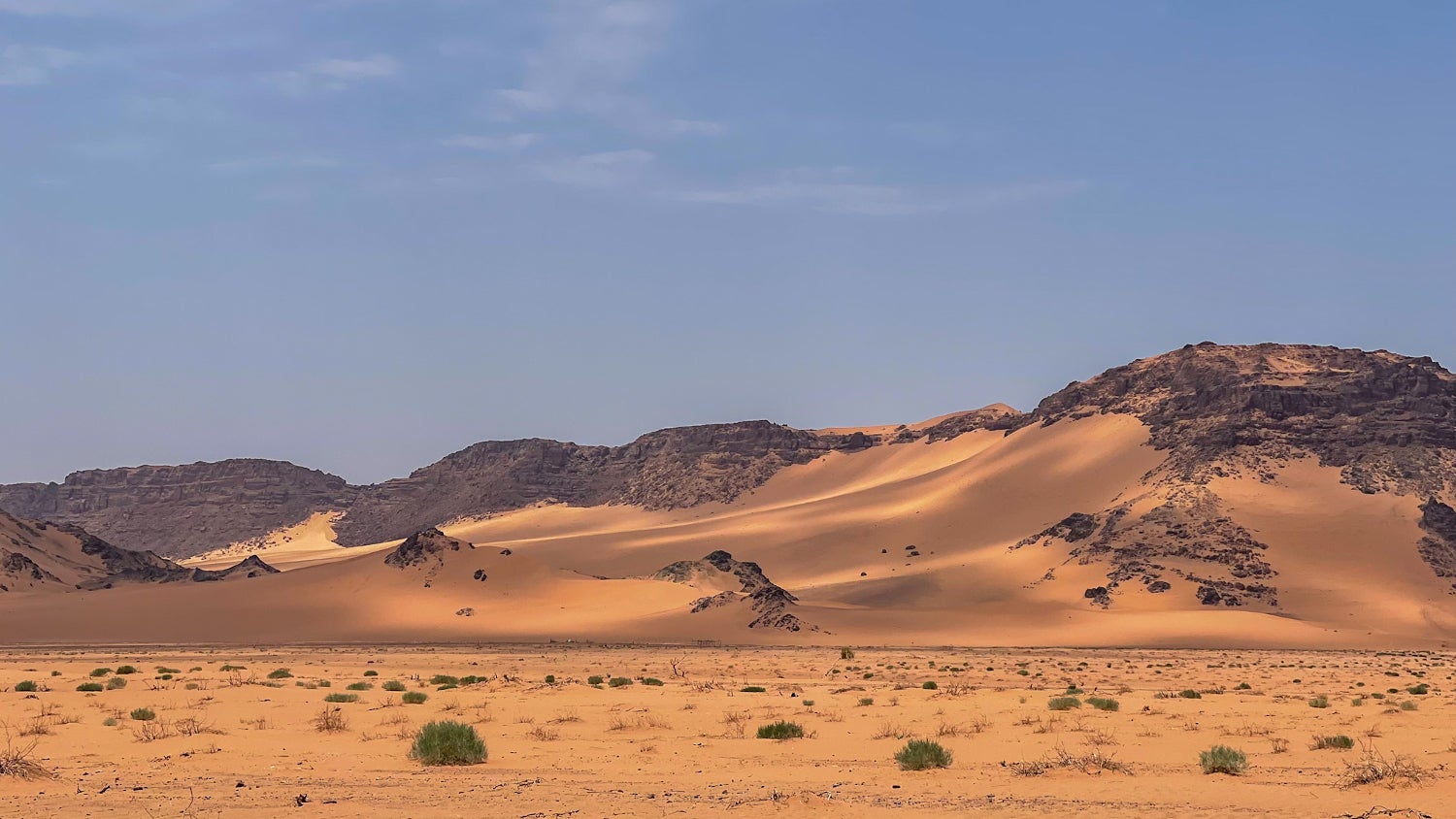 The desert in AlUla