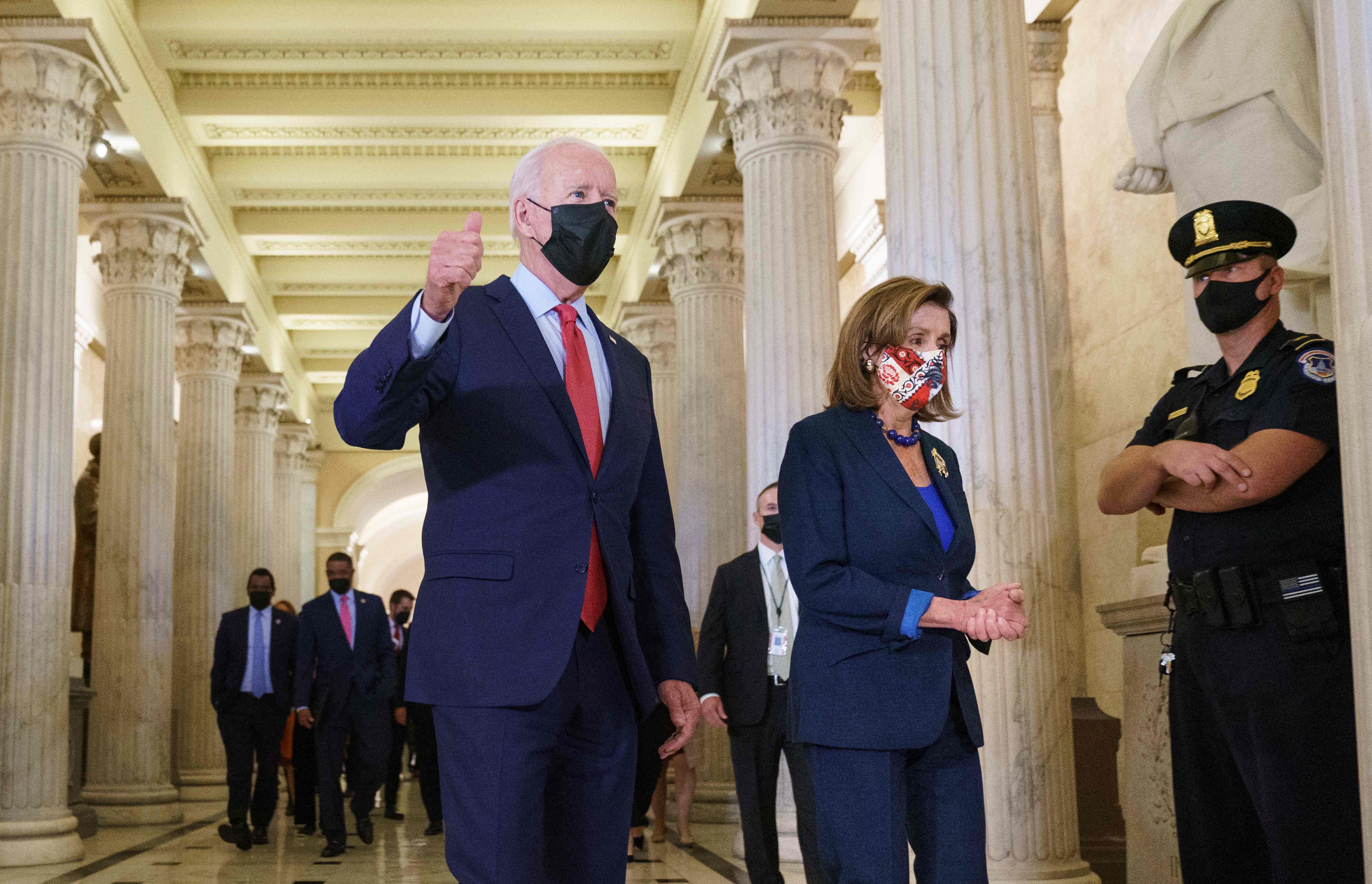 House progressives optimistic that Biden will deliver after Capitol Hill meeting on infrastructure