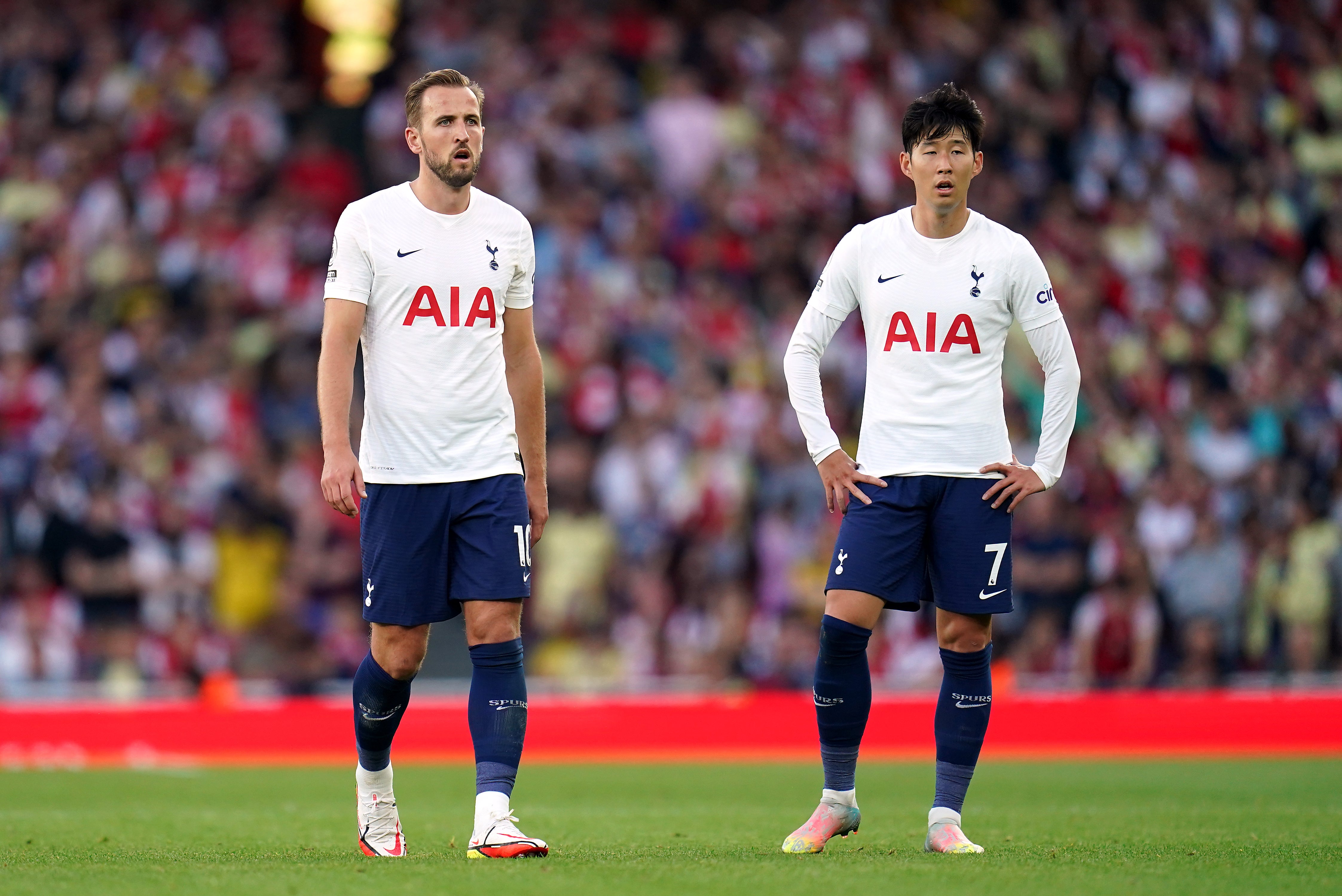 Tottenham have had a frustrating few matches in the Premier League (Nick Potts/PA)