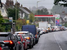 Boris Johnson admits he has known of lorry driver shortage for ‘long, long, long’ time