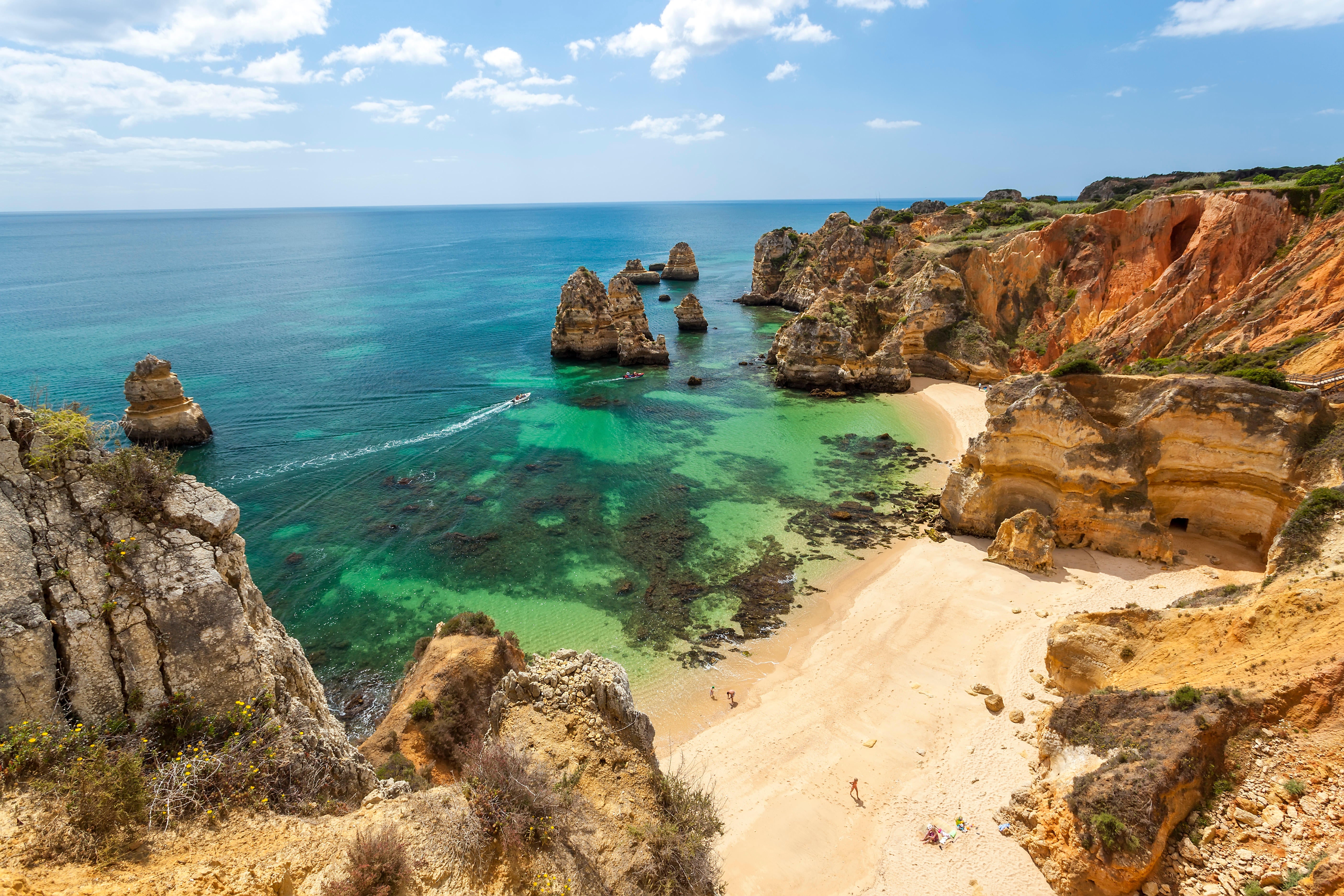 Praia do Camilo, Beach, Lagos, Algarve, Portuga (Alamy/PA)