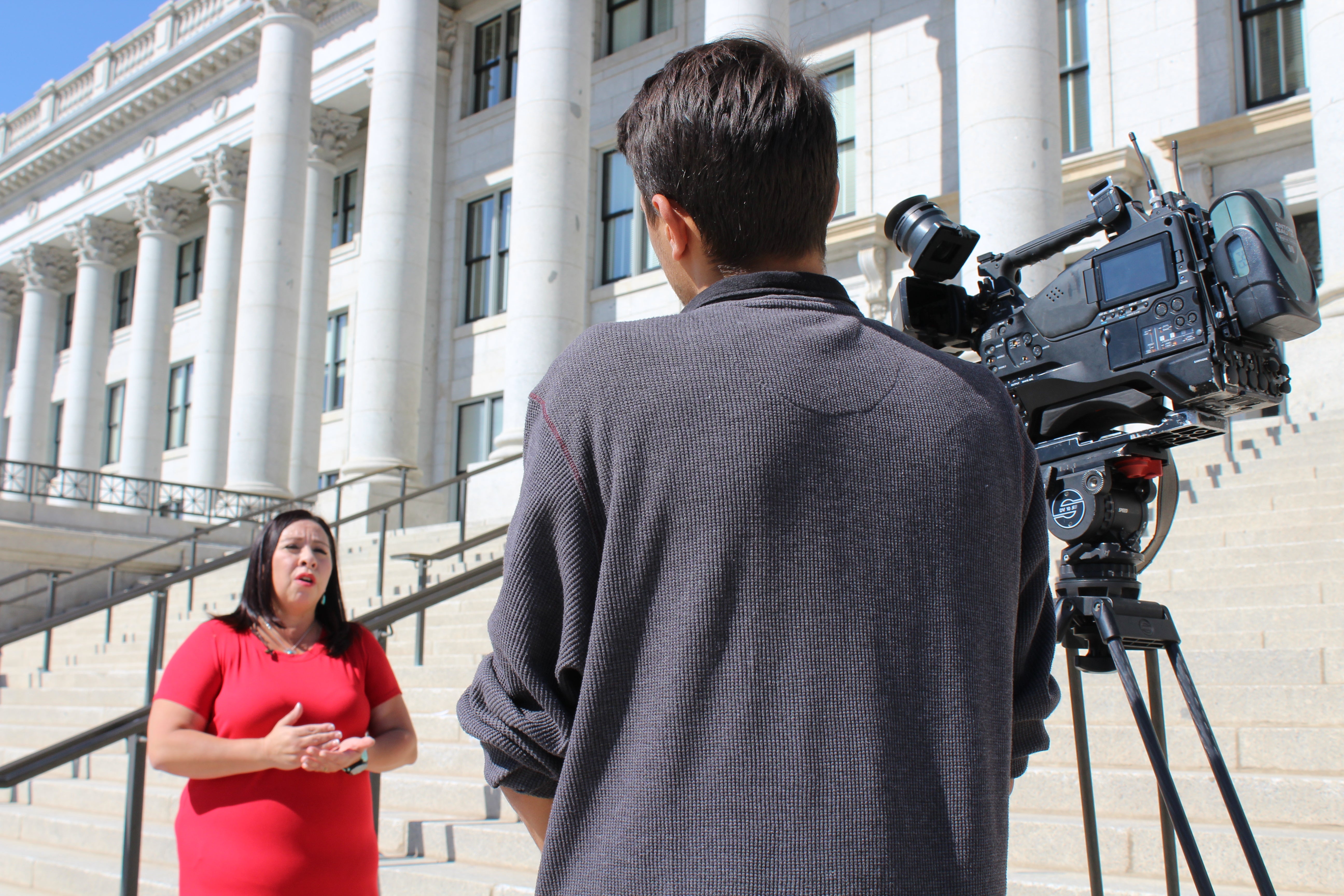 “Sometimes I can feel alone here up at the Capitol,” Rep. Angela Romero, who is a staunch supporter of reproductive rights in the red state, said.