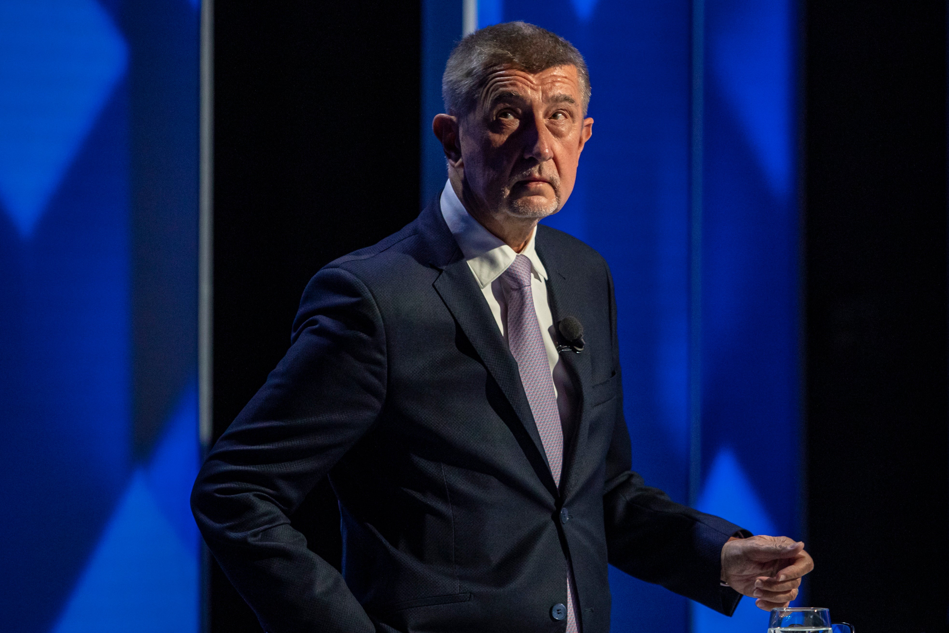 Under pressure: Czech prime minister Andrej Babis