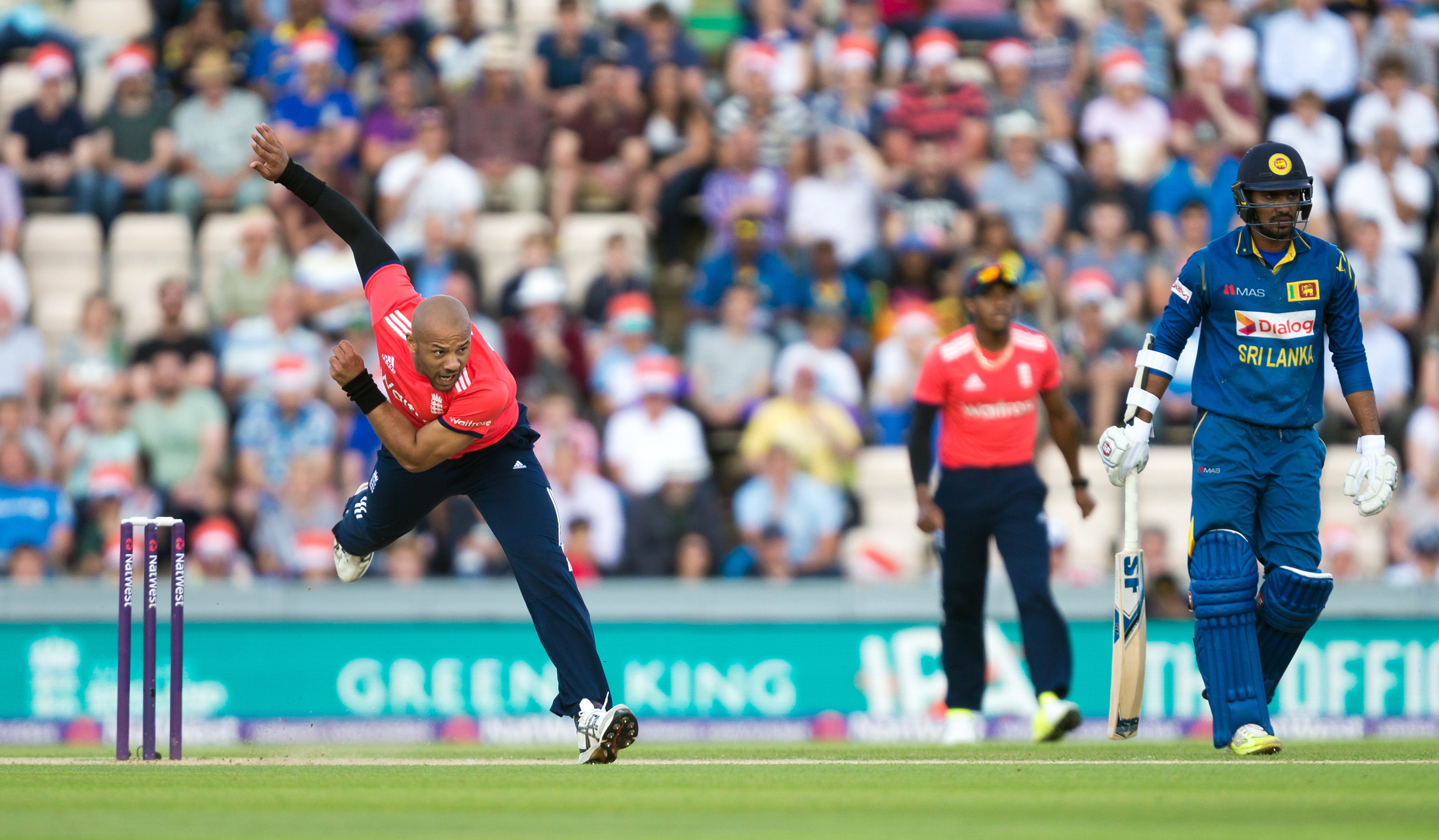 Tymal Mills in action for England back in 2016 (Chris Ison/PA)