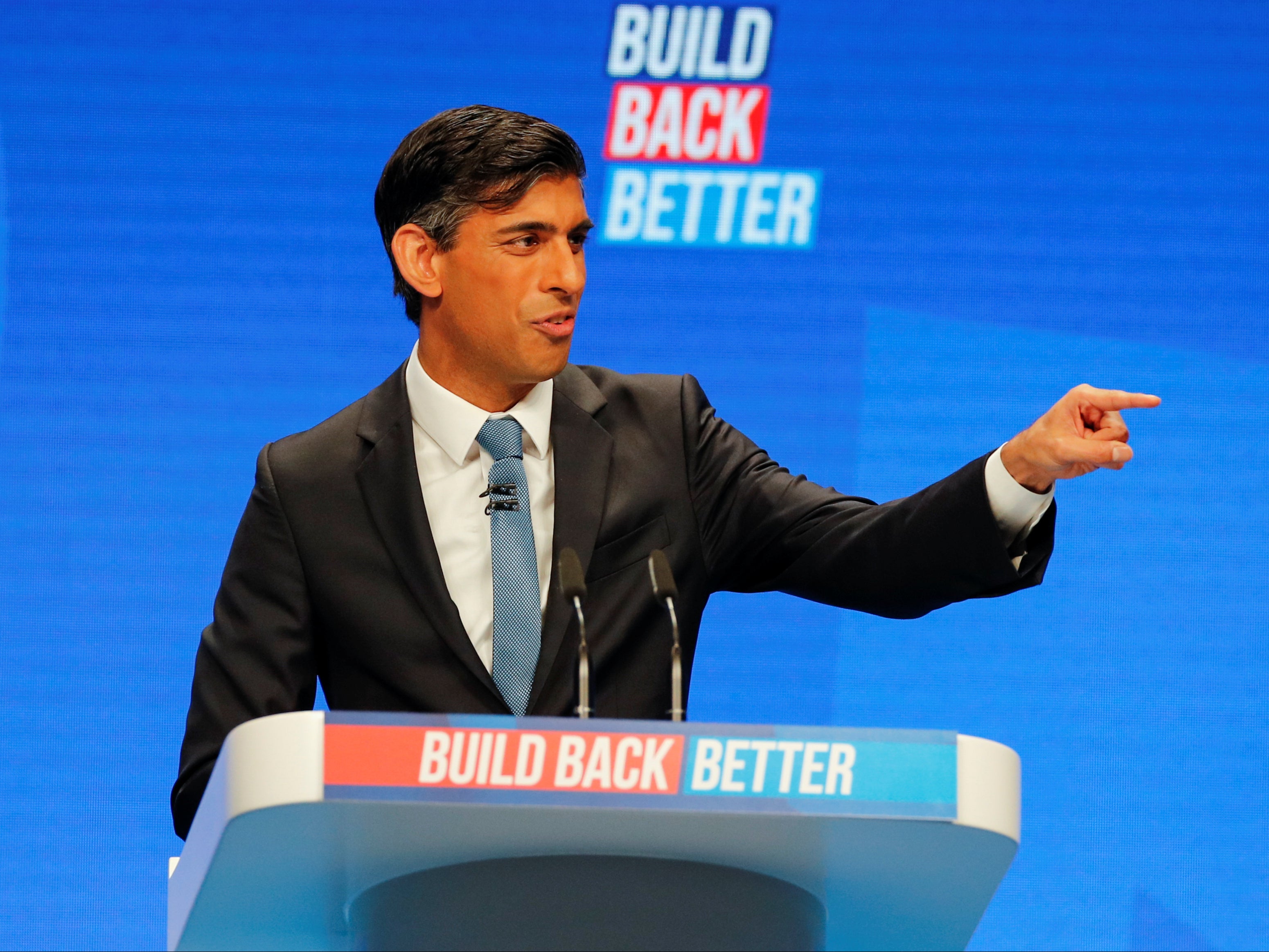 Outside, they might be queueing for petrol. On the inside, they’re queueing to listen to Rishi Sunak tell them all about how he’s going to make the UK ‘the most exciting place on the planet’