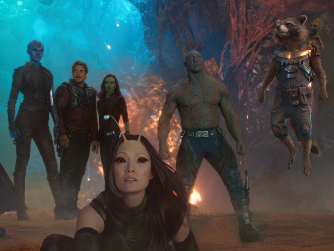 A still from ‘Guardians of the Galaxy, Vol 2'