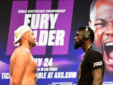 Tyson Fury vs Deontay Wilder: When is the fight, UK start time and TV channel information