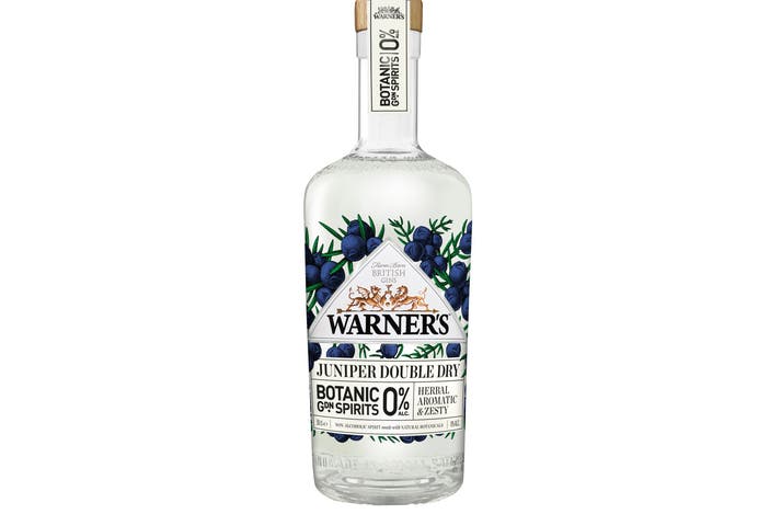 Warner’s juniper double dry, 50cl indybest