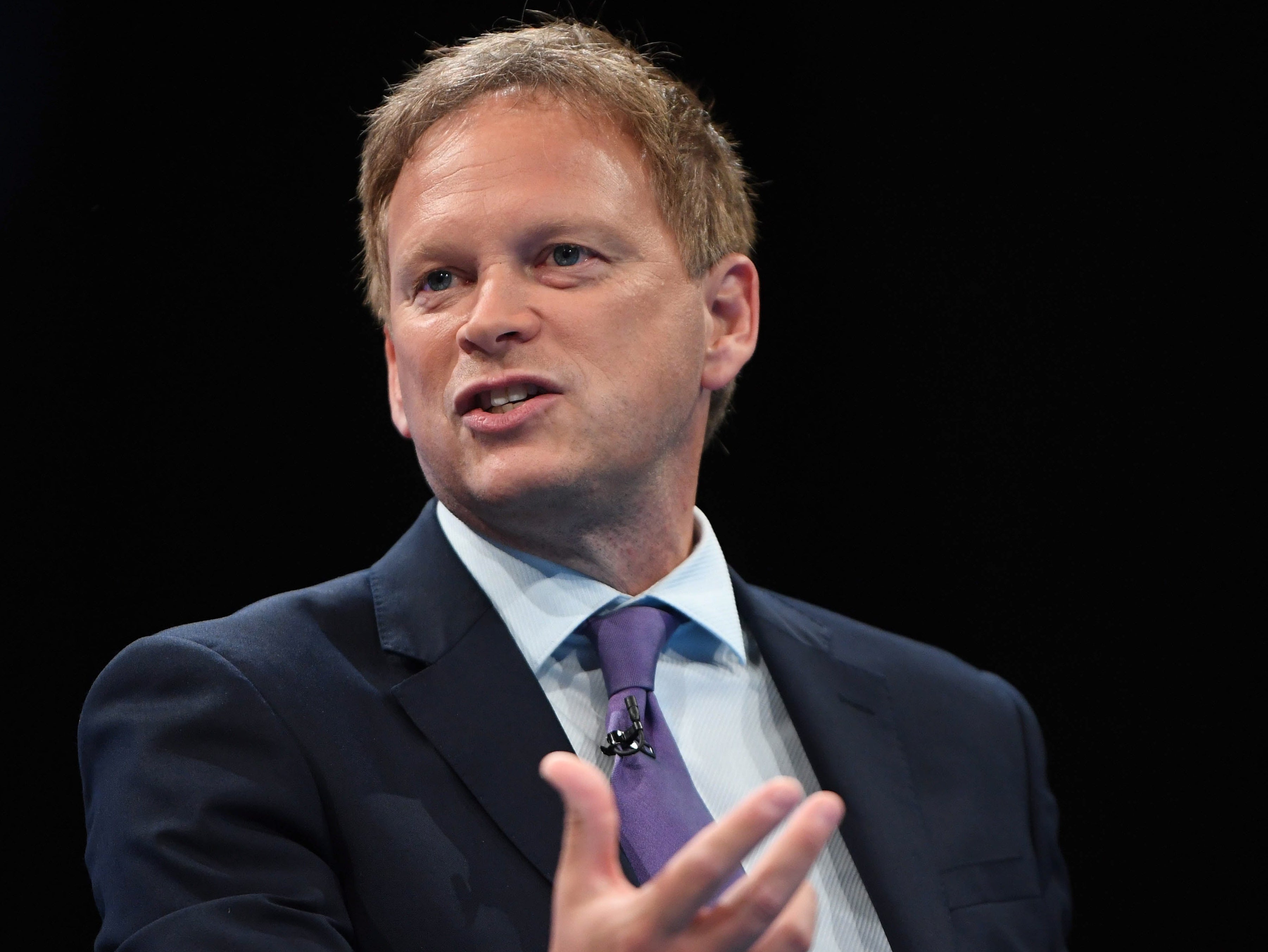 Transport secretary Grant Shapps